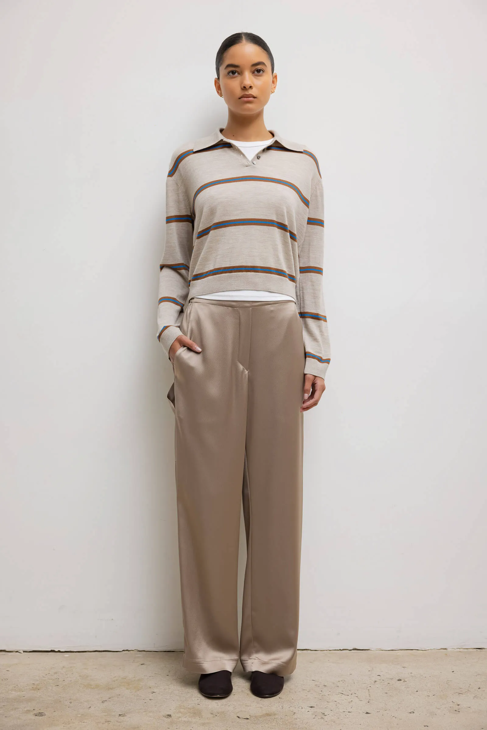 James Stripe Polo sold by Leset product image thumbnail 3