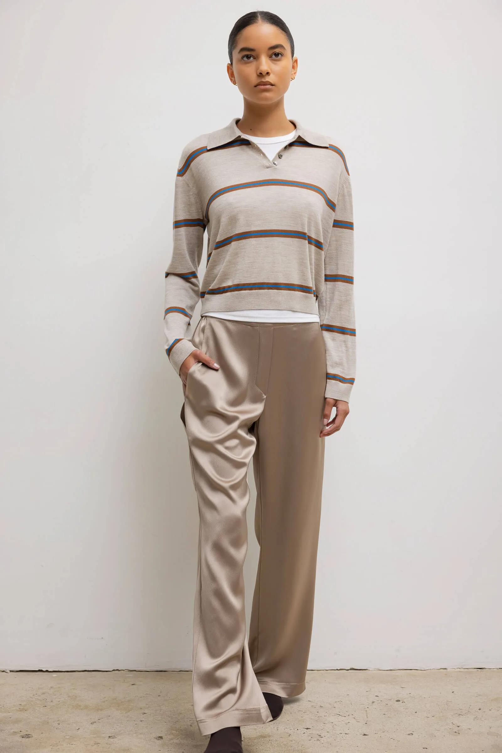 James Stripe Polo sold by Leset product image thumbnail 4