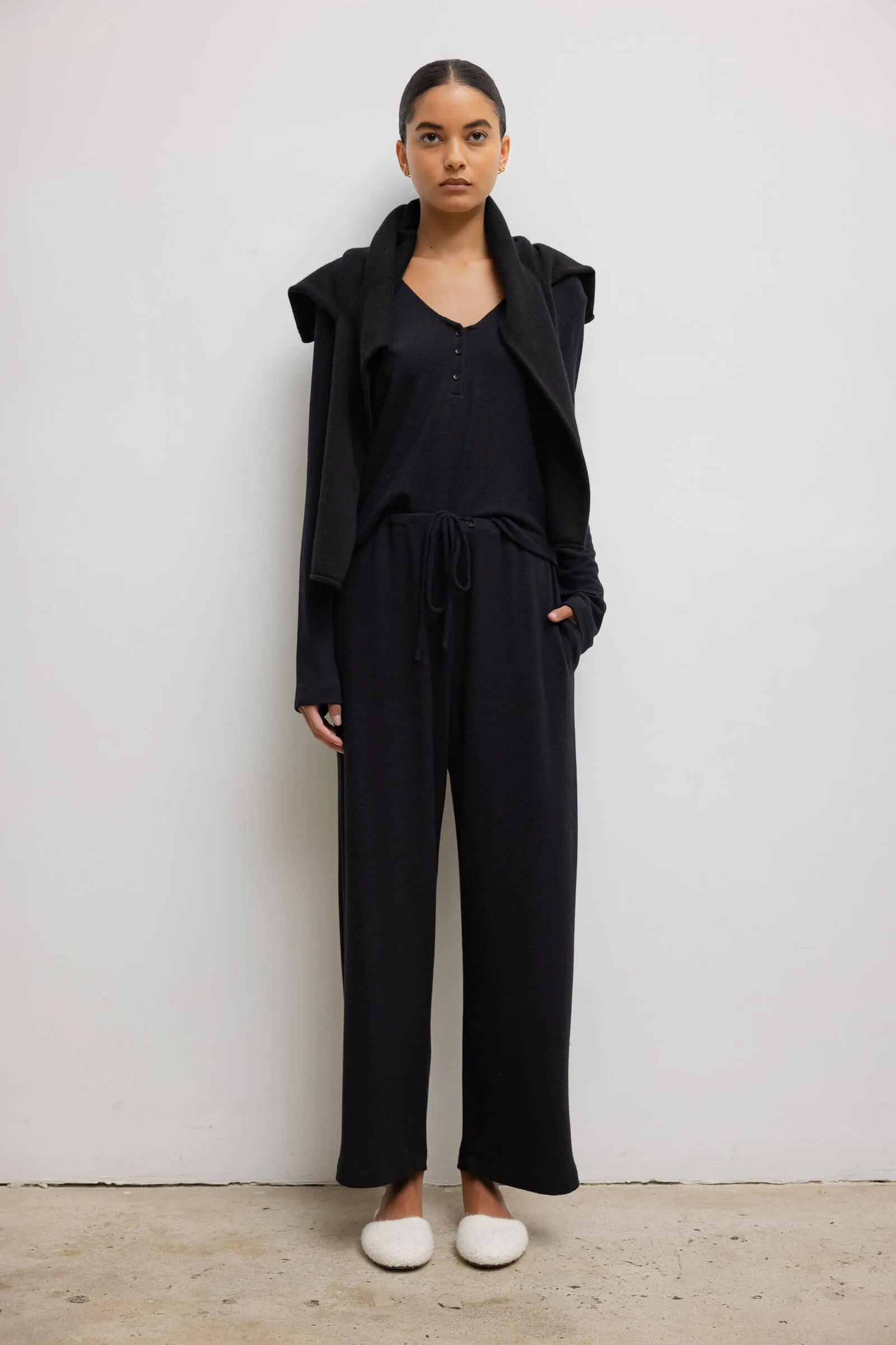 Lauren Crop Drawstring Pant sold by Leset