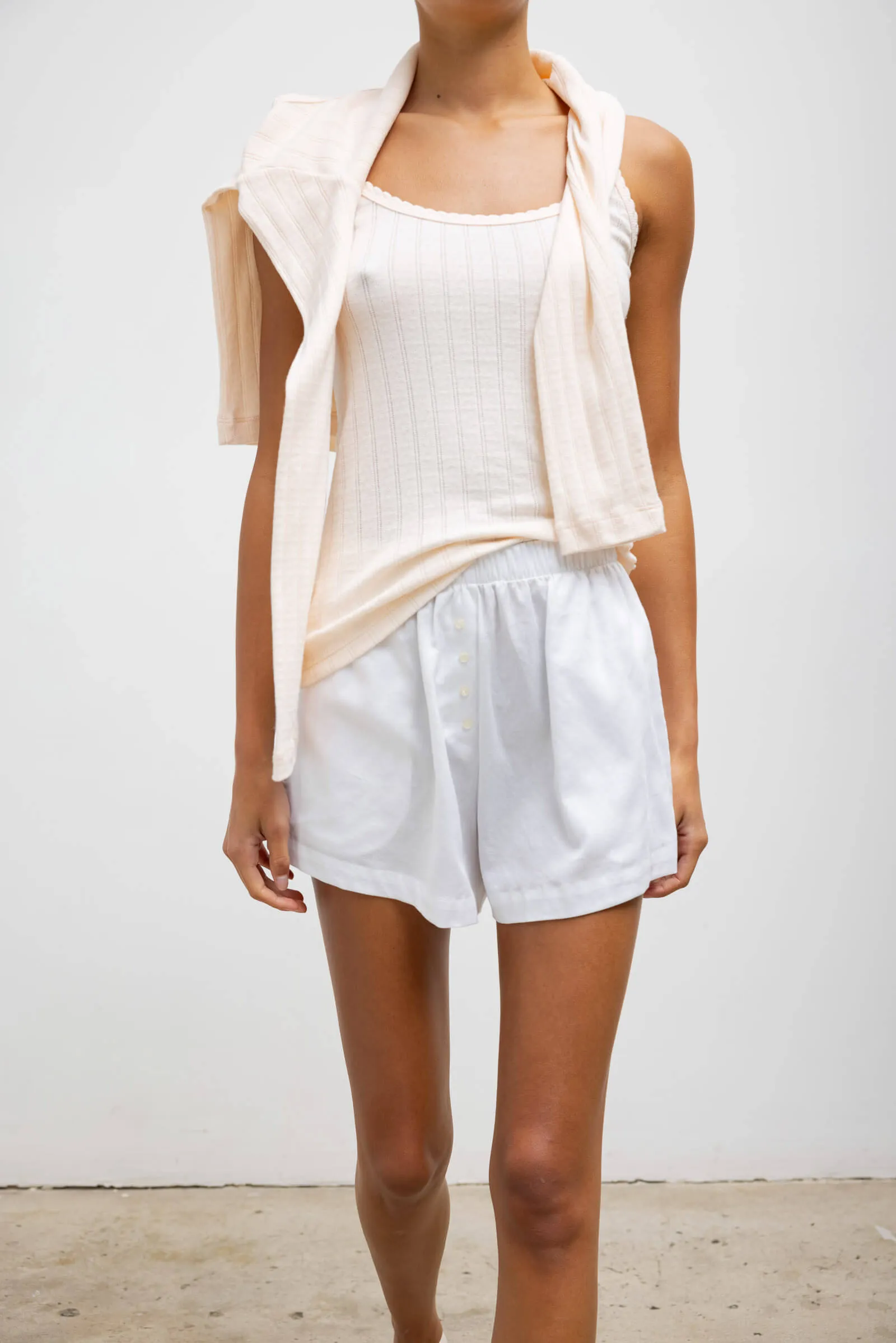 Pointelle Tank sold by Leset product image thumbnail 3