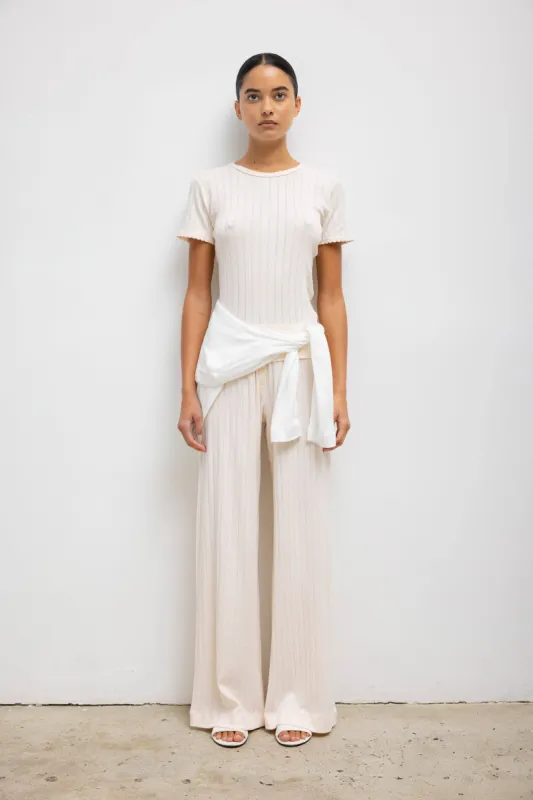 Pointelle Boxer Pant sold by Leset