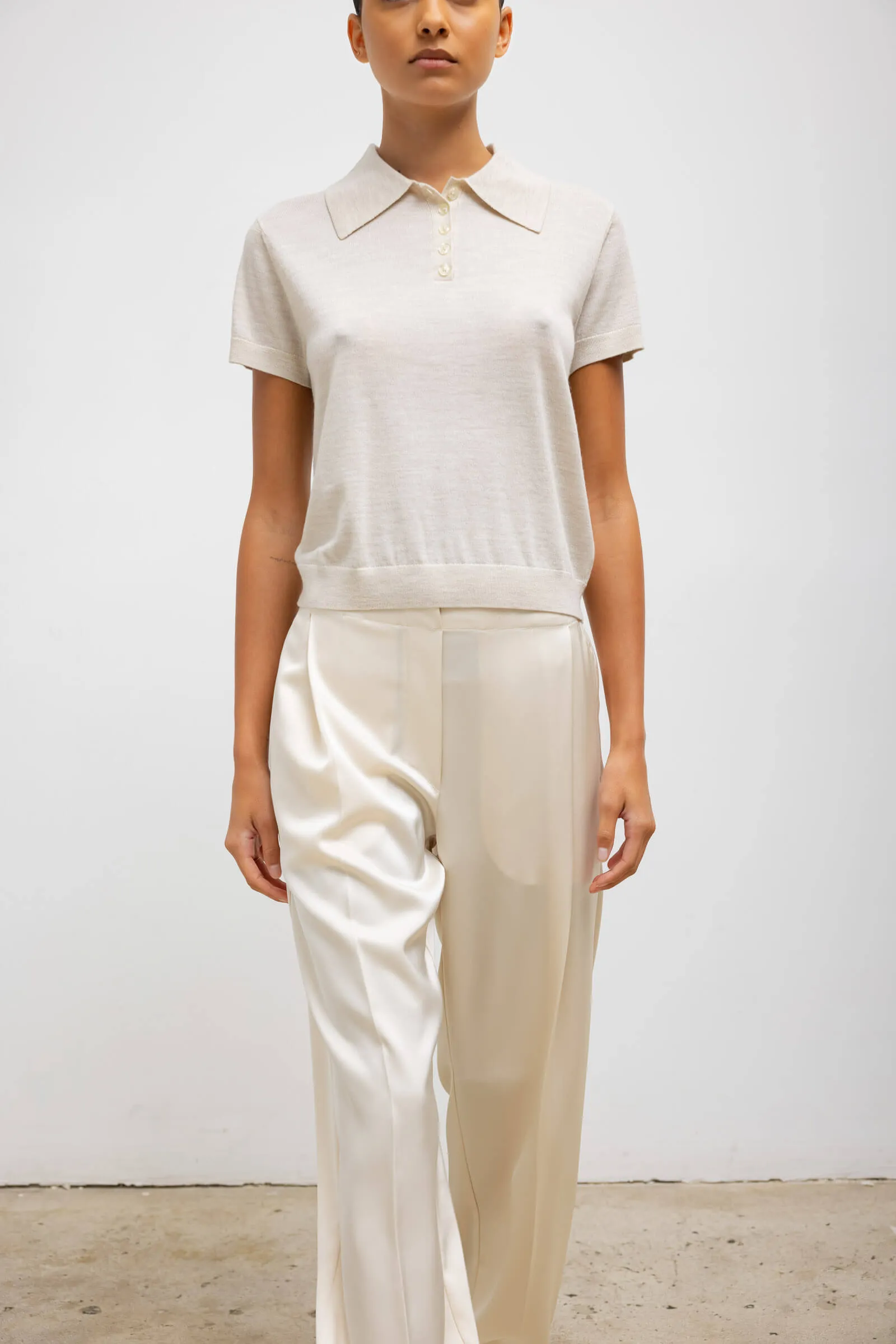 Barb Pleated High Waist Pant sold by Leset product image thumbnail 3