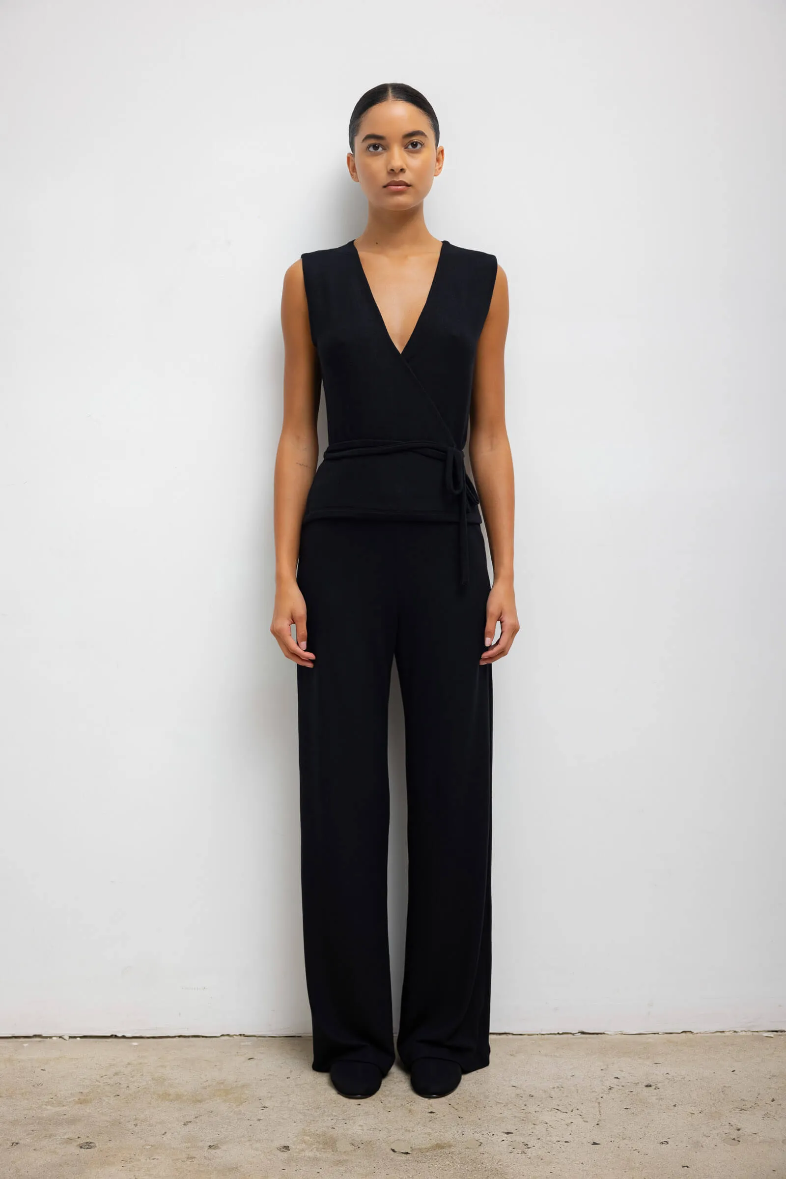 Lauren Wide Leg Pant sold by Leset
