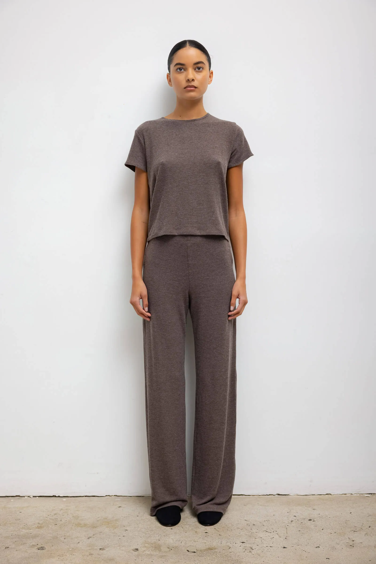 Lauren Wide Leg Pant sold by Leset