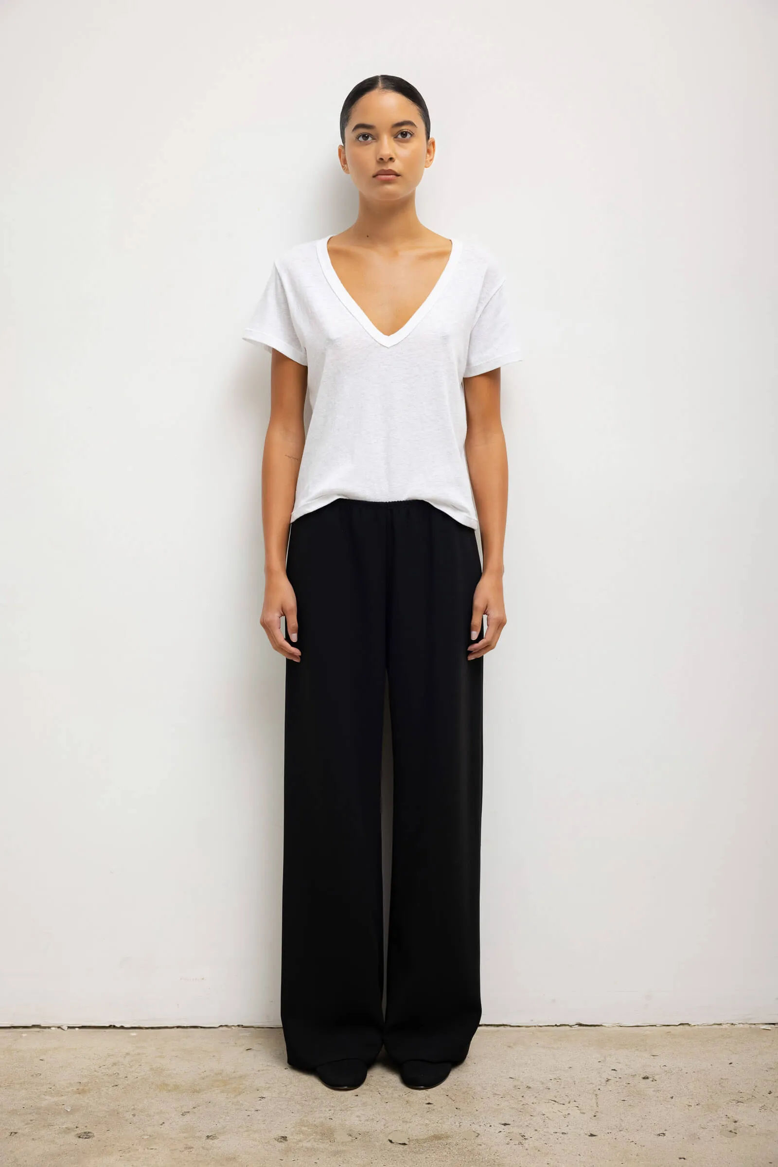 Laura V Neck Tee sold by Leset product image thumbnail 3