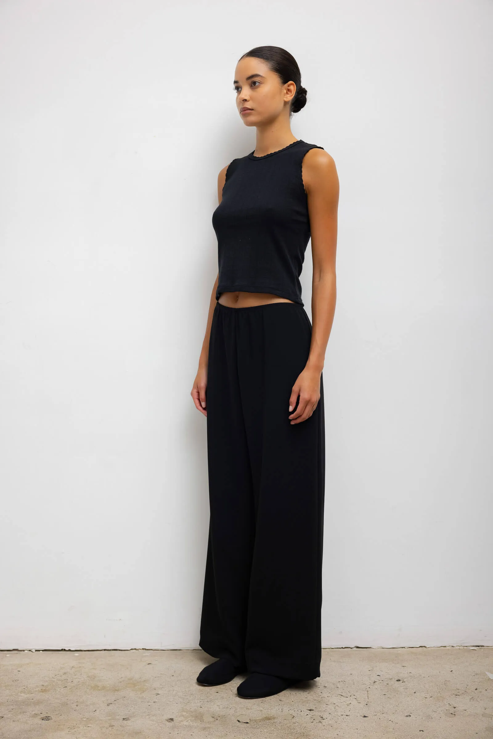 Pointelle Sleeveless Crew sold by Leset product image thumbnail 5
