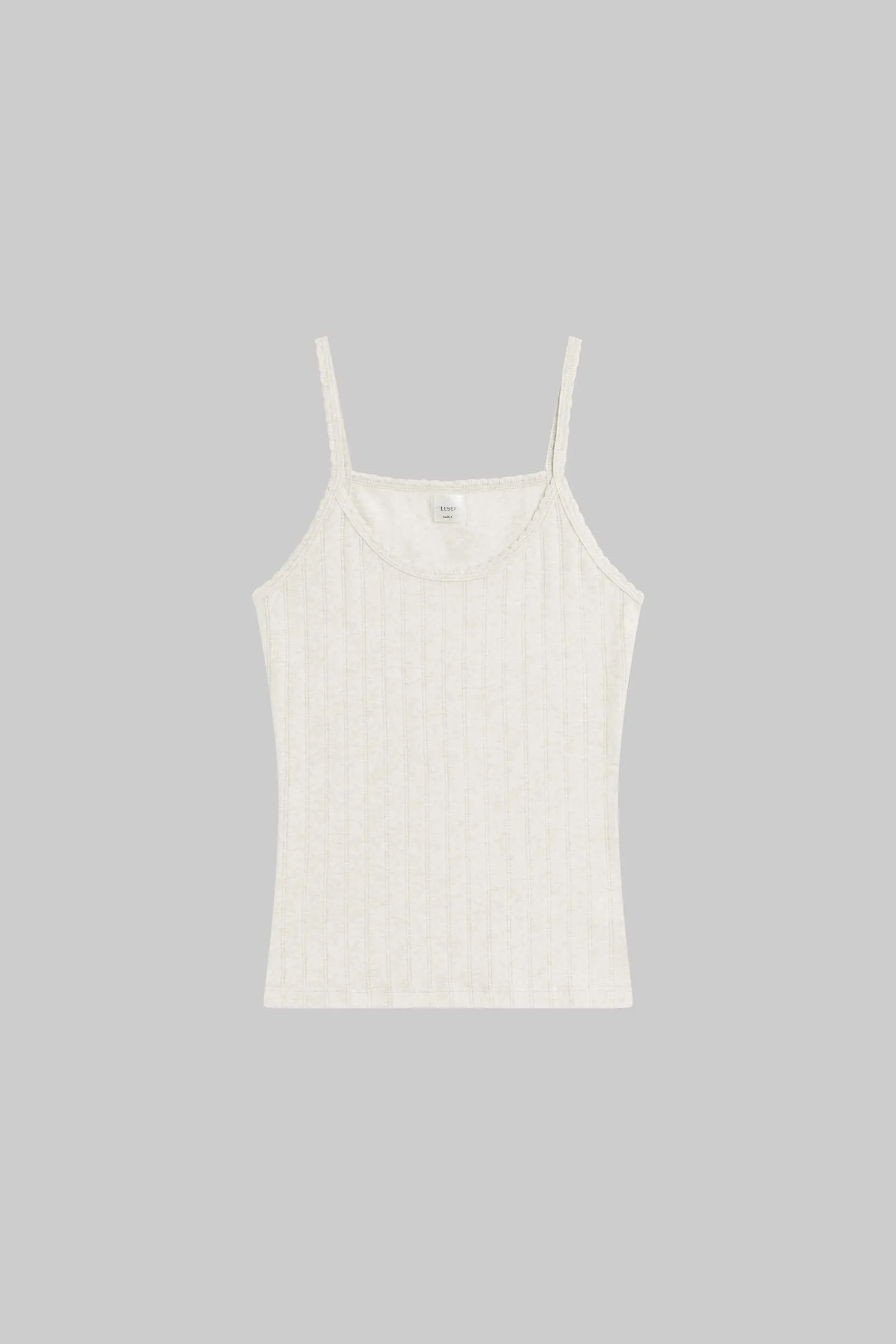 Pointelle Tank sold by Leset product image thumbnail 2