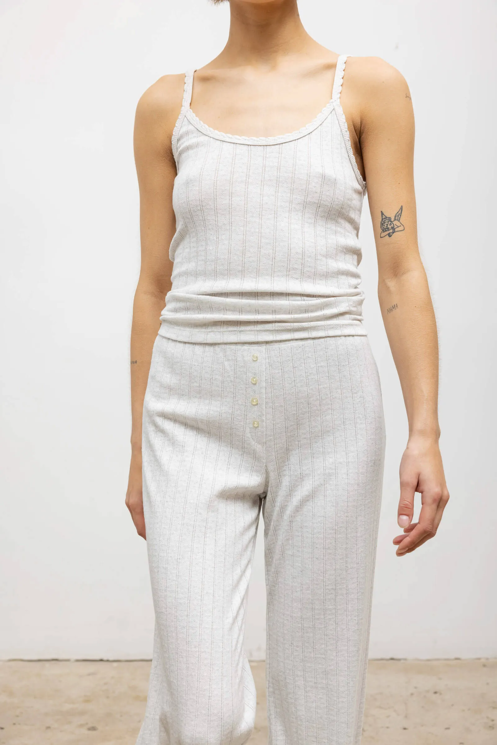 Pointelle Tank sold by Leset product image thumbnail 5