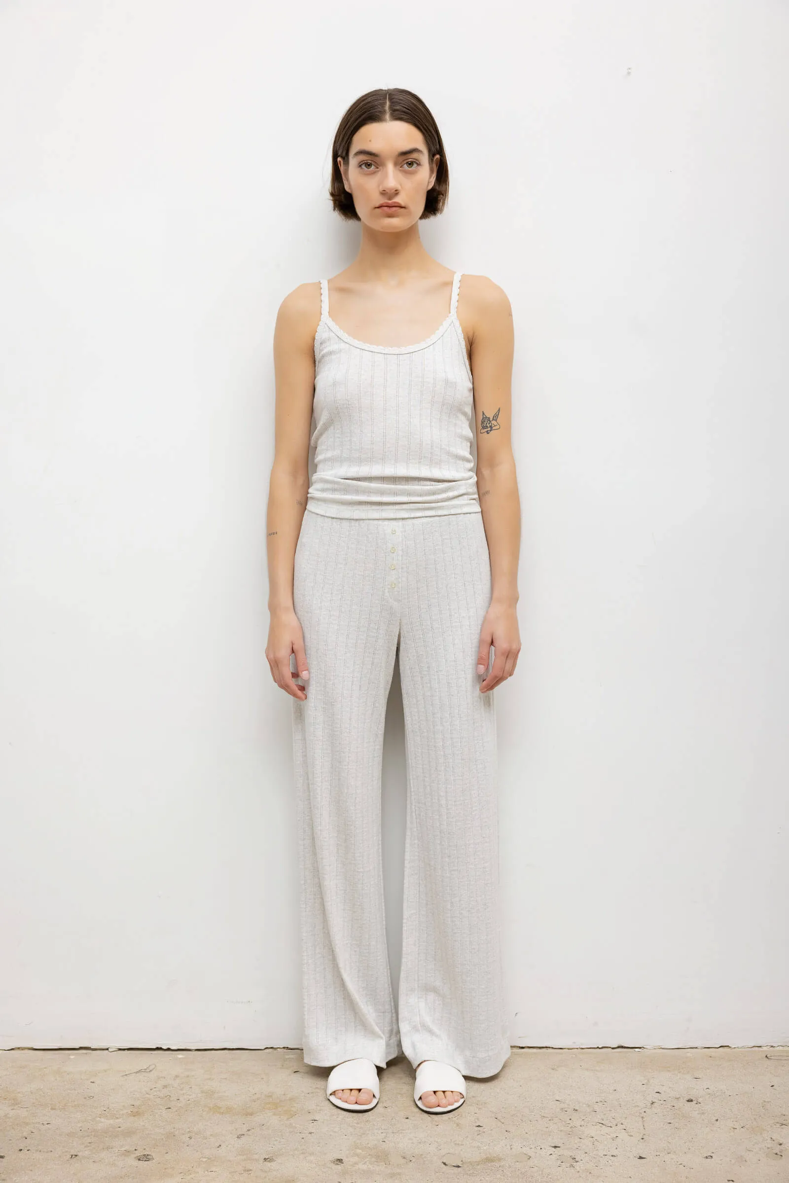 Pointelle Tank sold by Leset product image thumbnail 3
