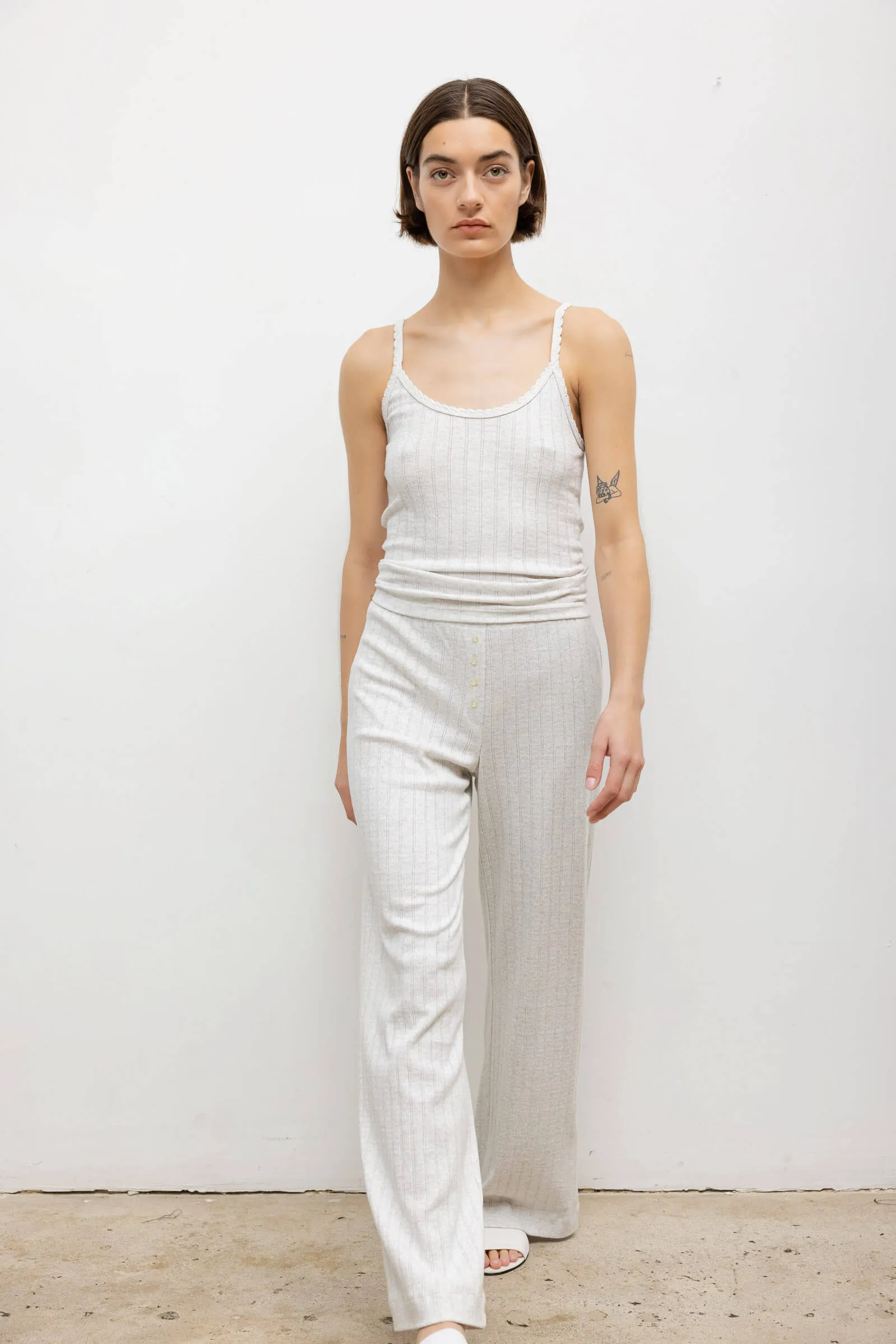 Pointelle Tank sold by Leset product image thumbnail 4