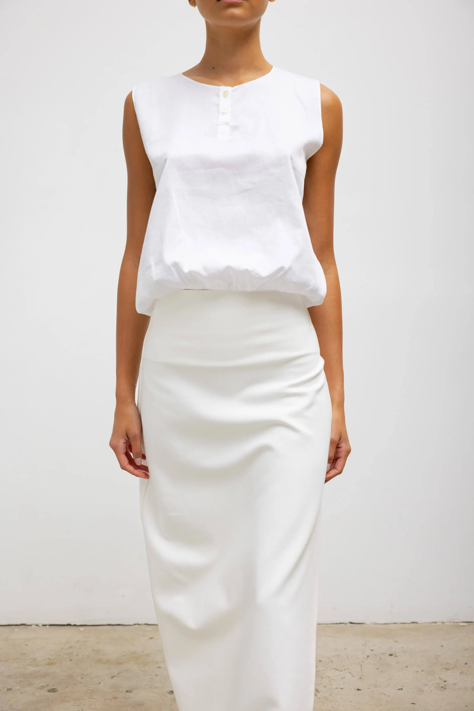 Yoko Sleeveless Button Blouson sold by Leset product image thumbnail 5