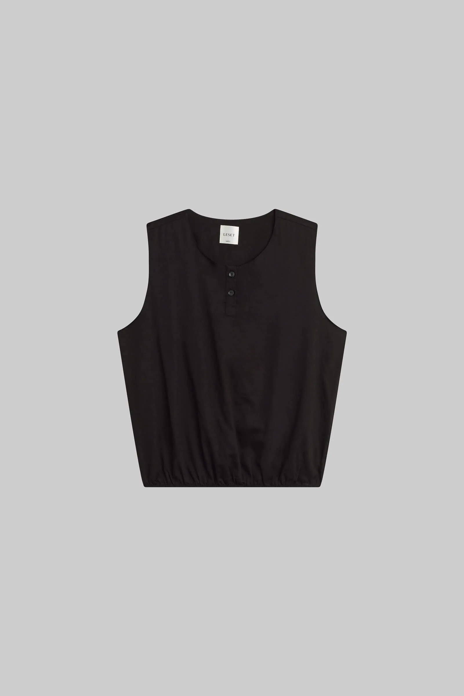 Yoko Sleeveless Button Blouson sold by Leset product image thumbnail 2