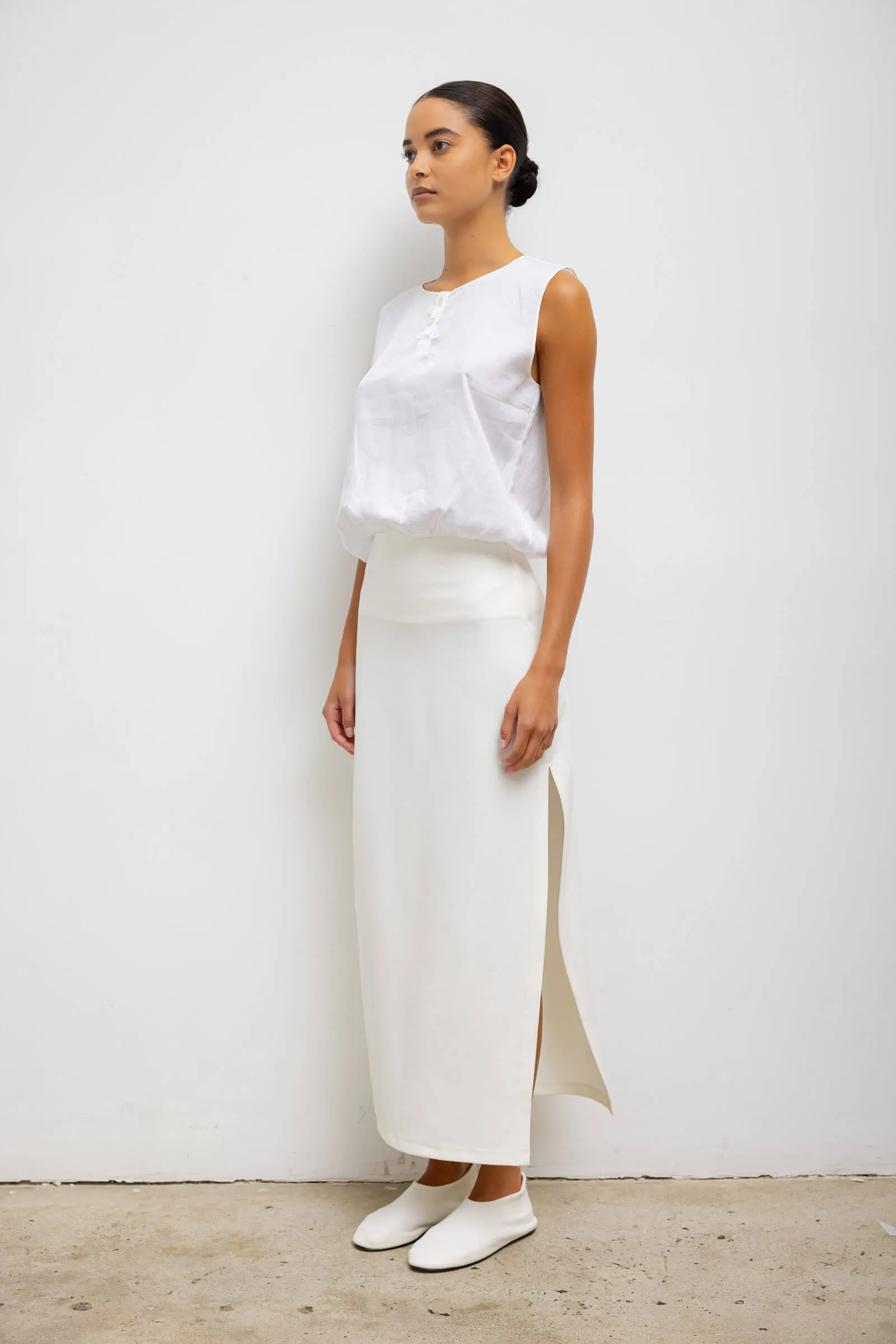Rio Side Slit Skirt sold by Leset product image thumbnail 5
