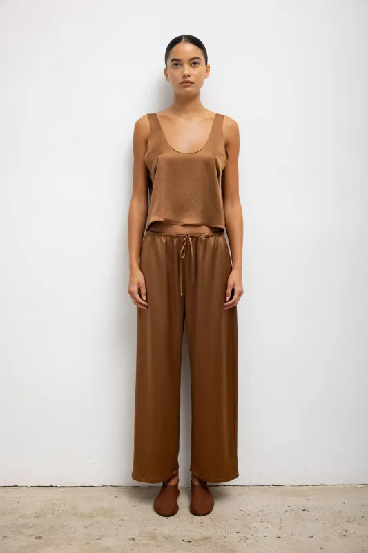 Barb Crop Drawstring Pant sold by Leset