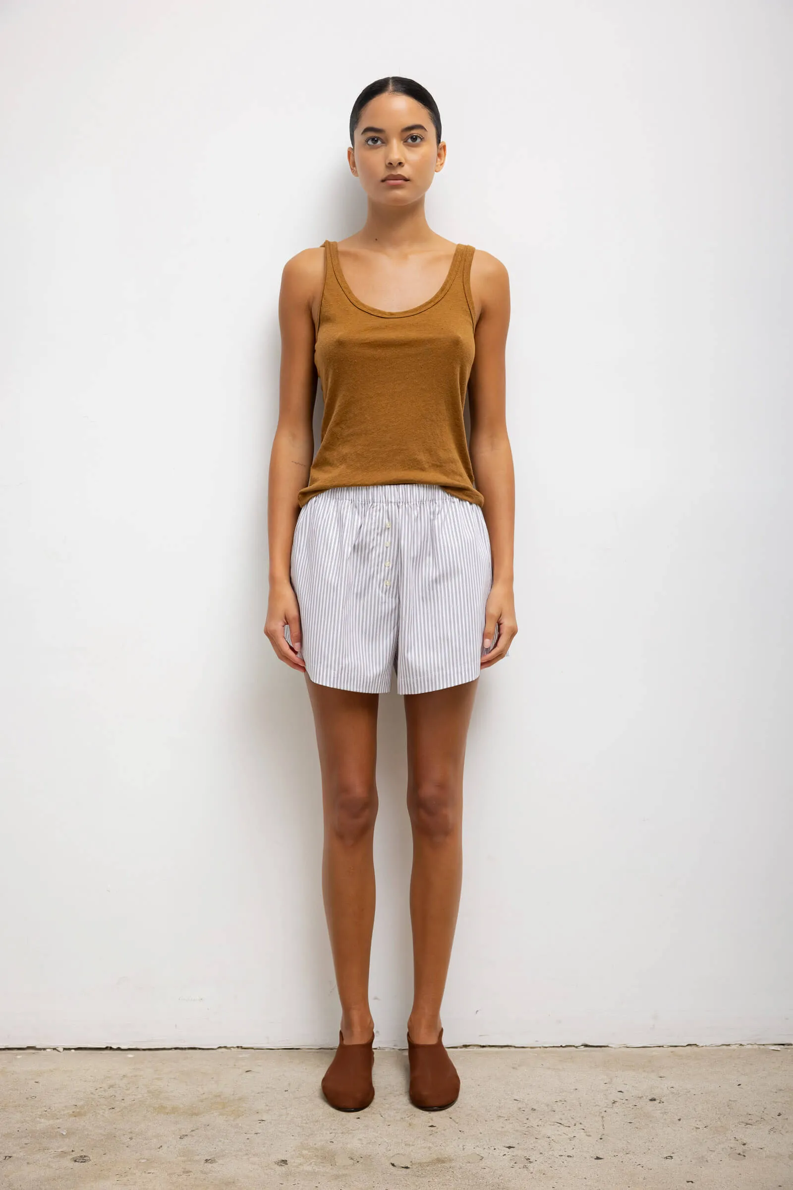 Yoshi Stripe Boxer Short sold by Leset