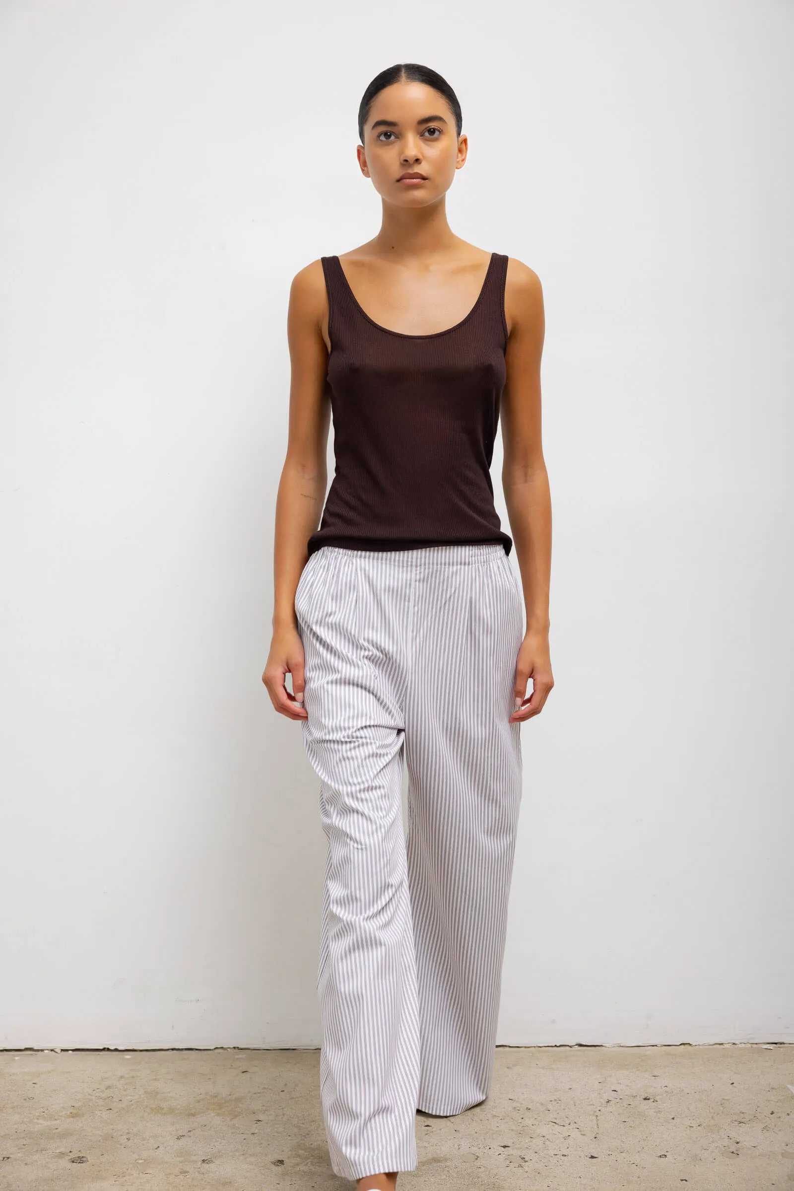 Rozzi Scoop Neck Tank sold by Leset product image thumbnail 4