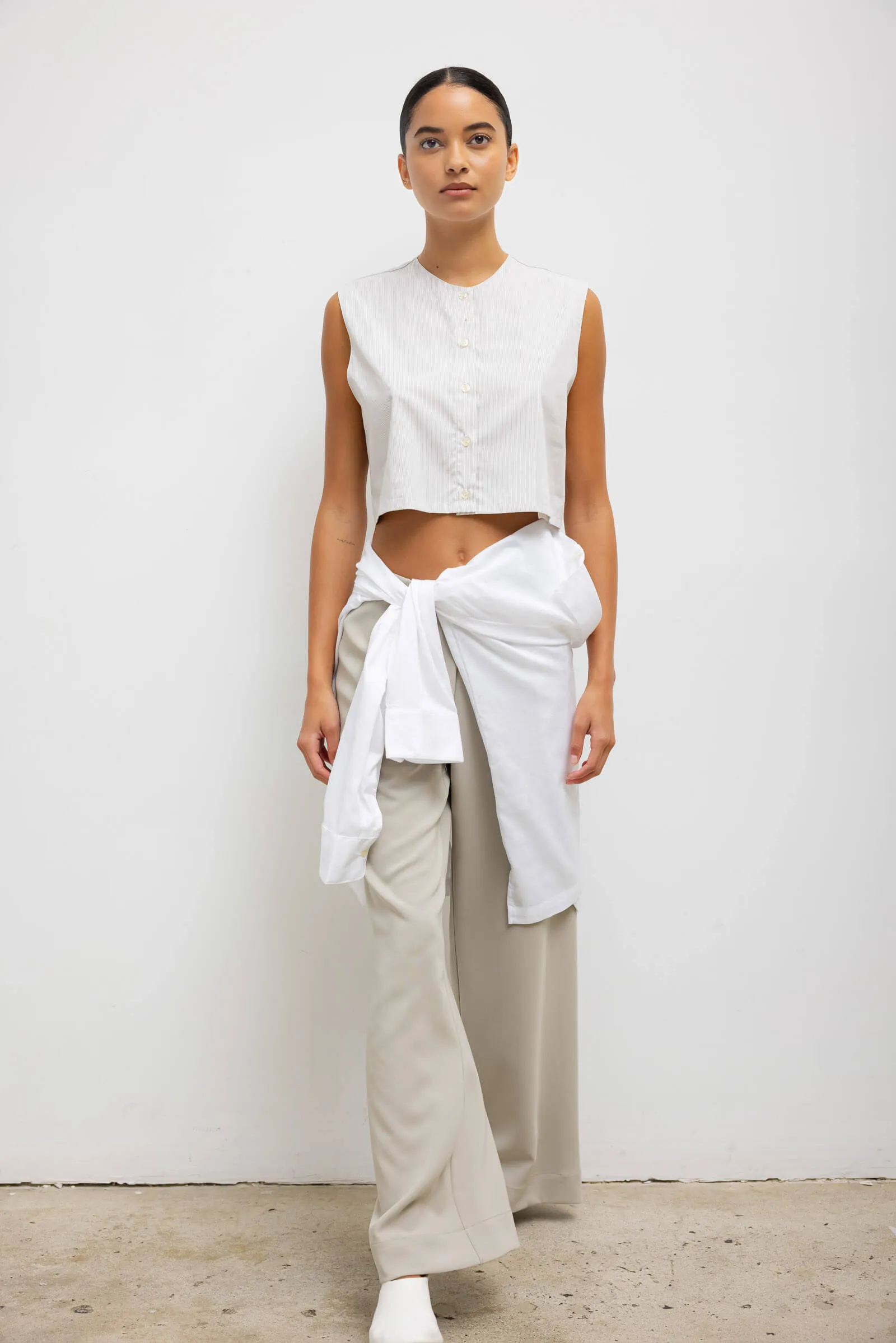 Yoshi Crewneck Vest sold by Leset product image thumbnail 4