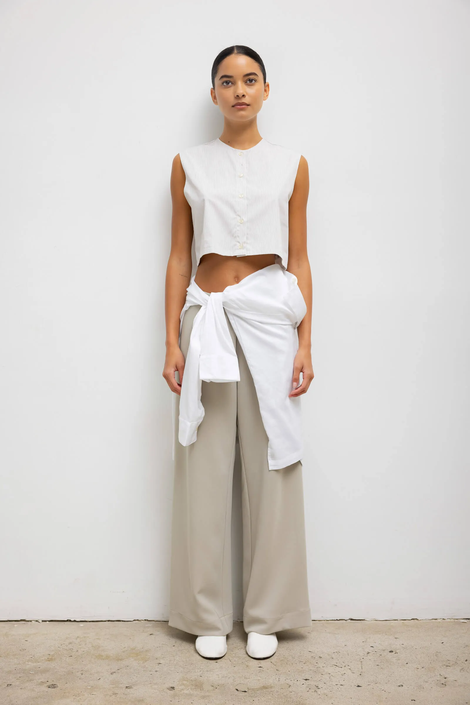 Yoshi Crewneck Vest sold by Leset product image thumbnail 3