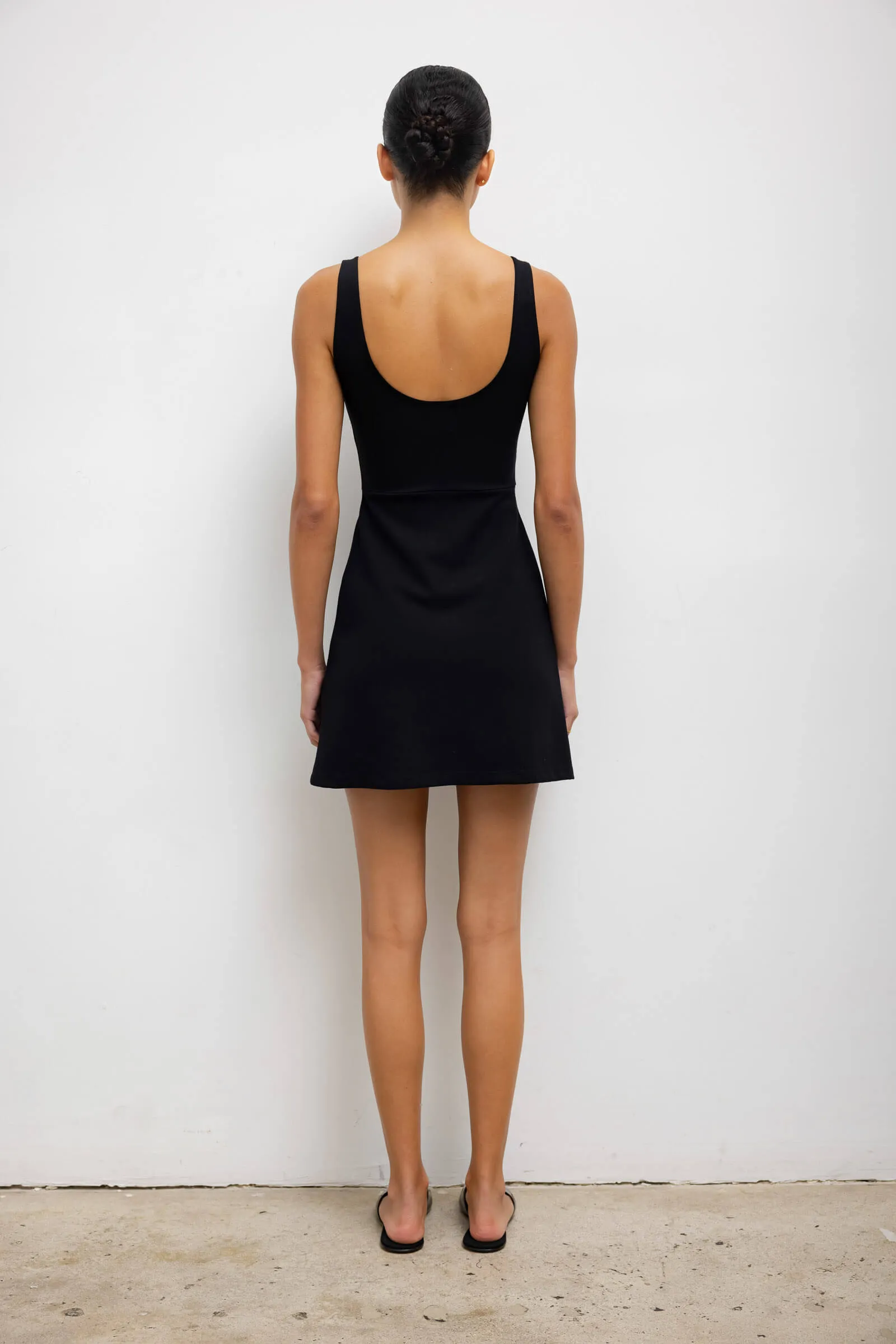 Rio Scoop Neck Mini Dress sold by Leset product image thumbnail 5