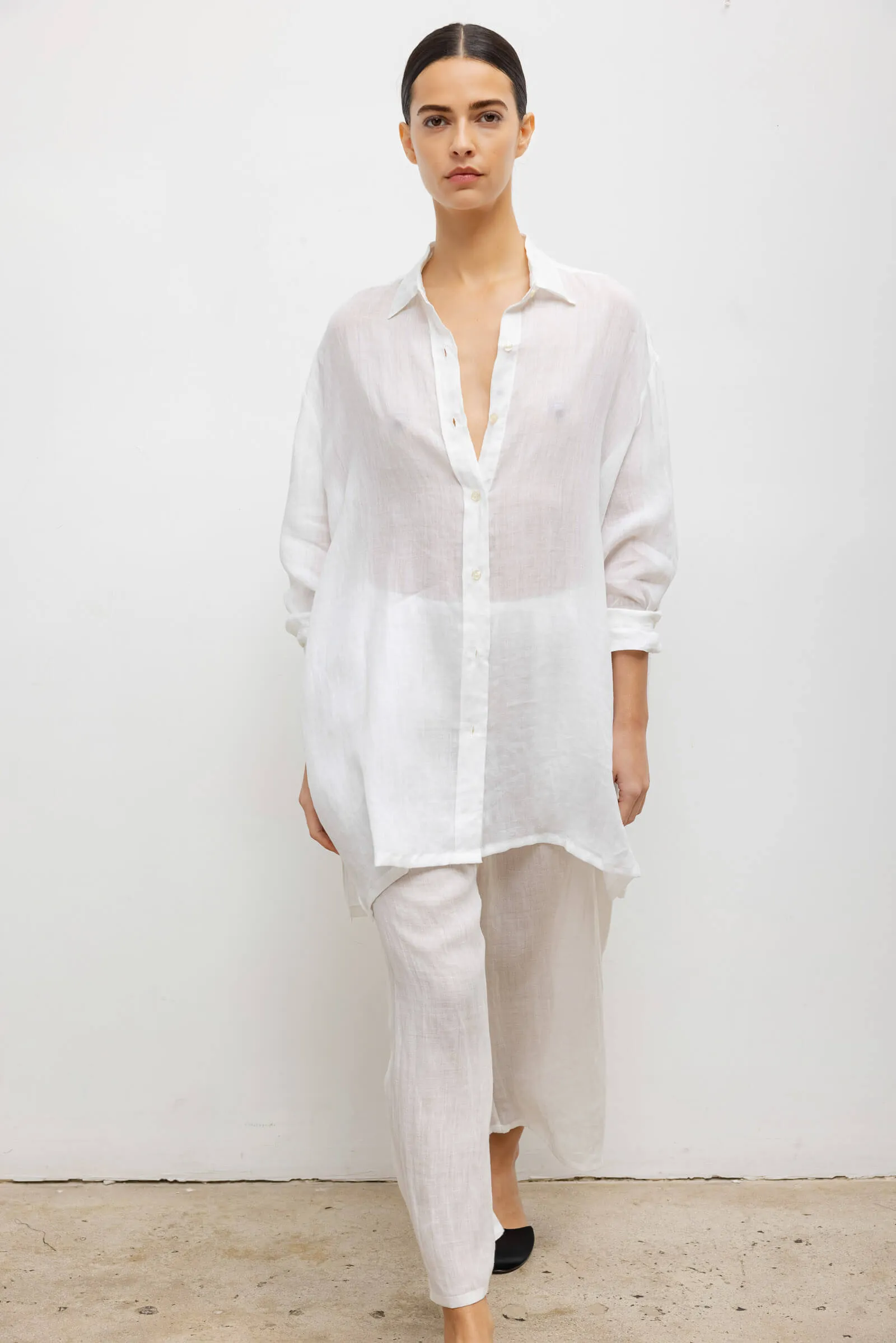 Niko Oversized Button Down sold by Leset product image thumbnail 4