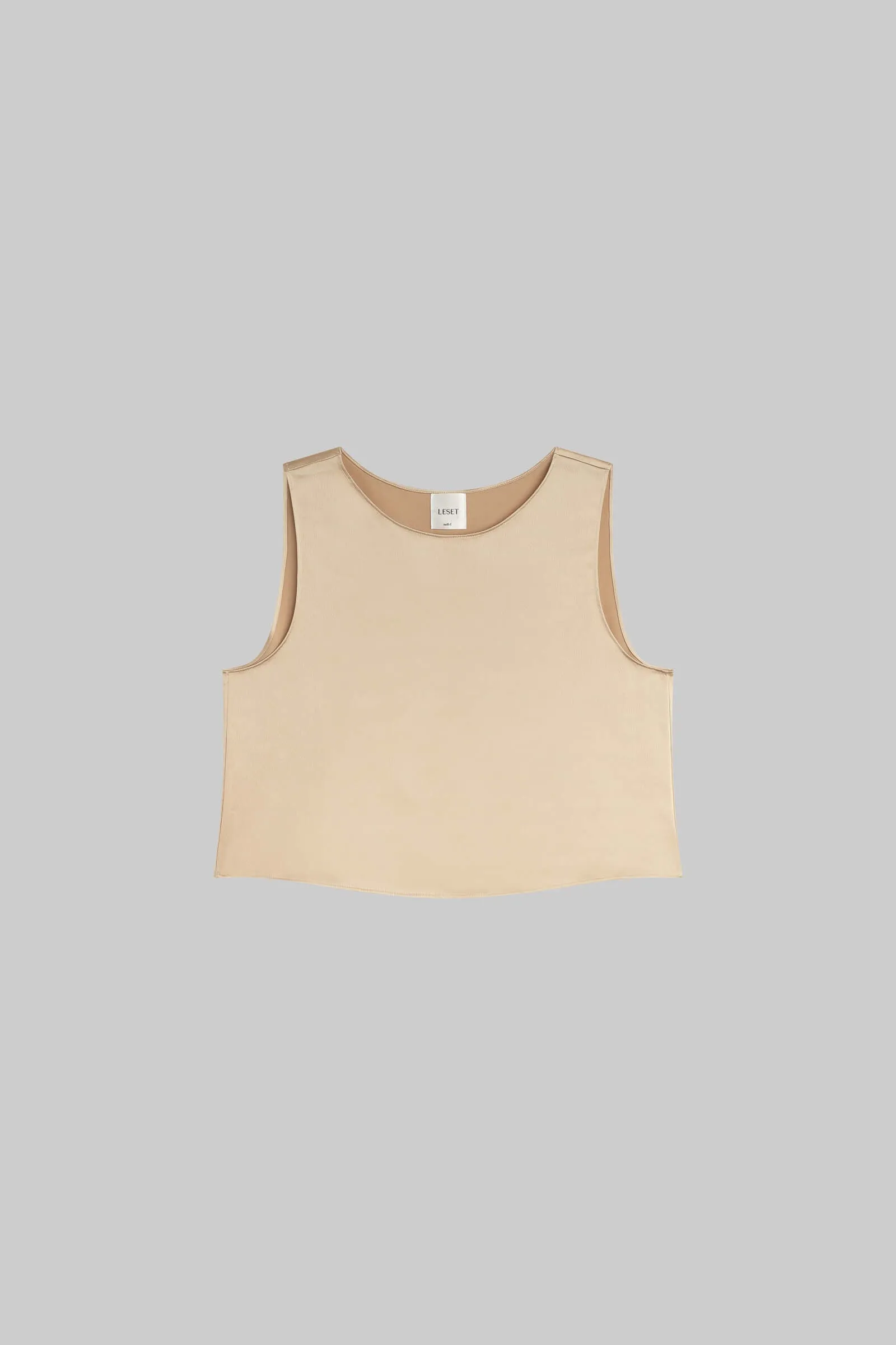Barb Crop Sleeveless Crew sold by Leset product image thumbnail 2