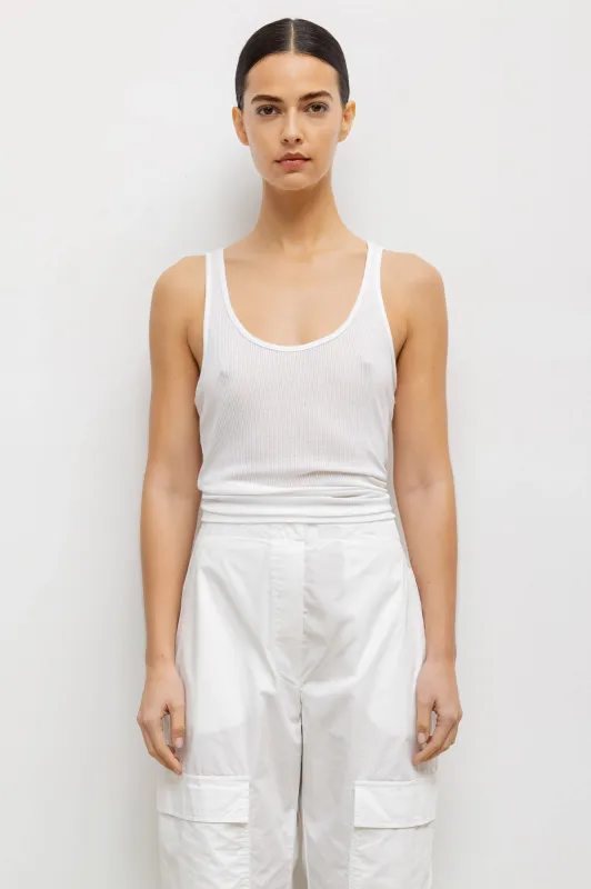 Rozzi Scoop Neck Tank sold by Leset