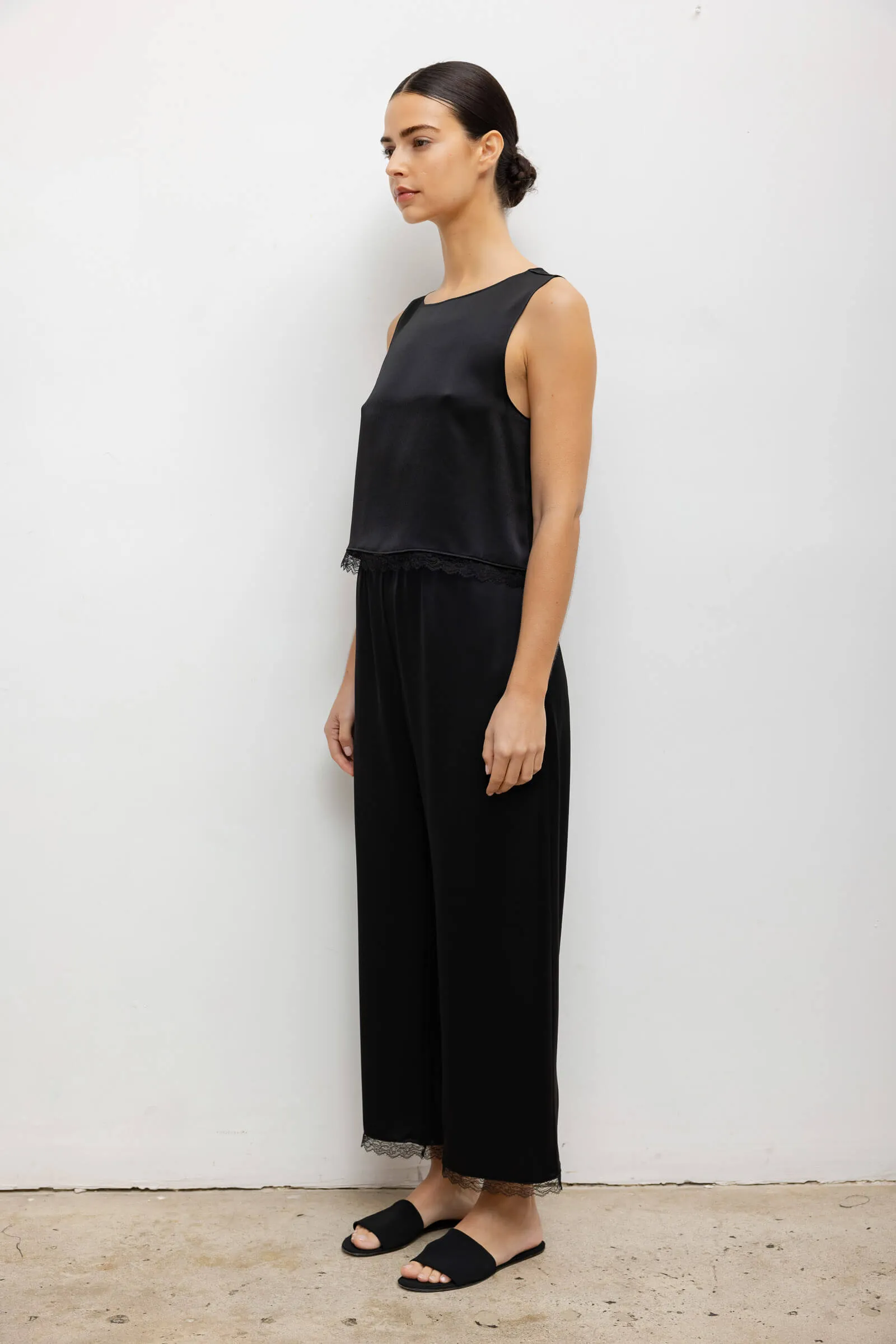 Barb Lace Crop Sleeveless Crew sold by Leset product image thumbnail 5