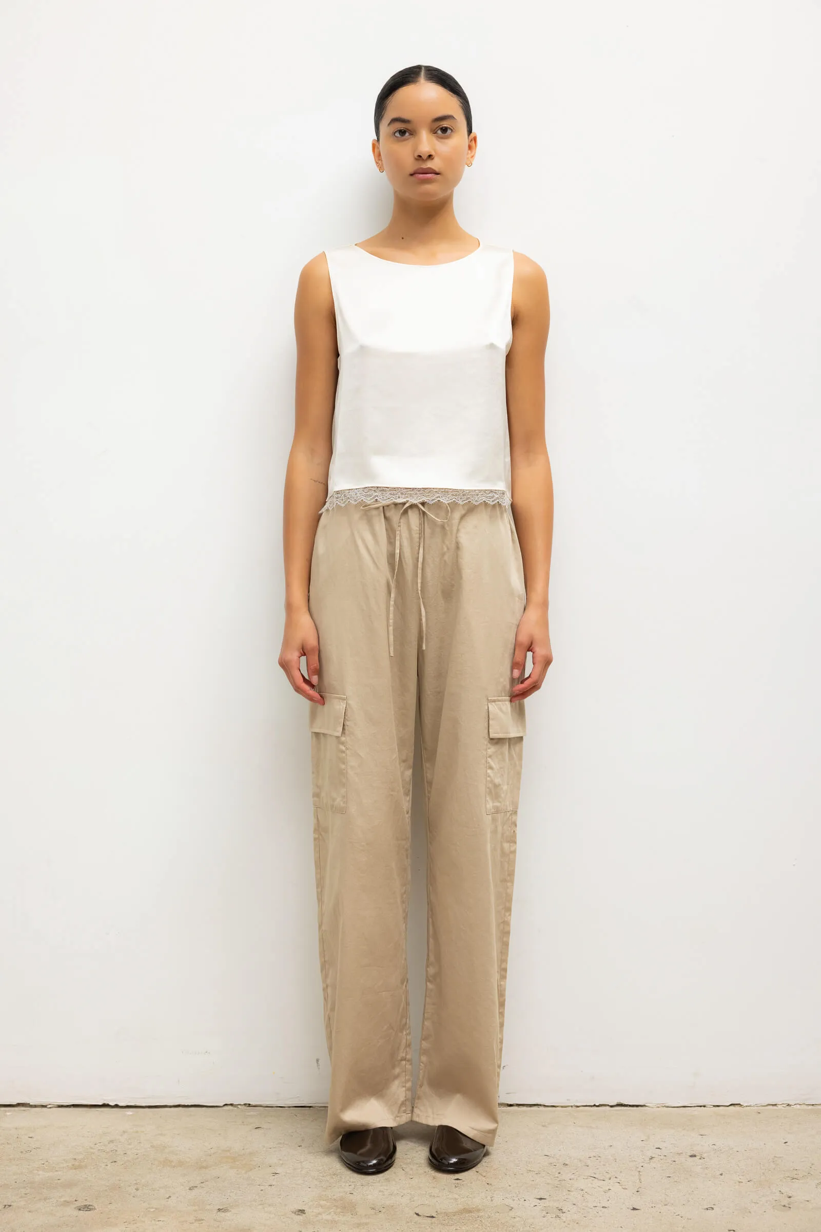 Yoko Drawstring Pant sold by Leset