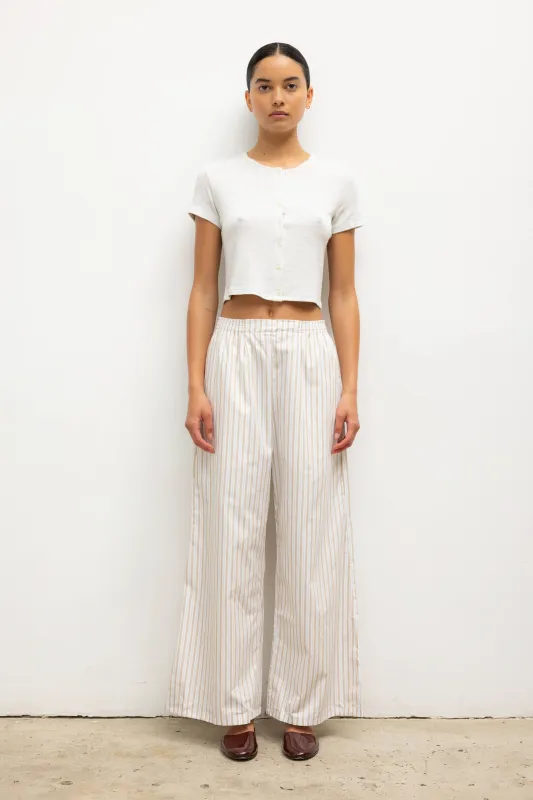 Yoshi Wide Leg Boxer Pant sold by Leset