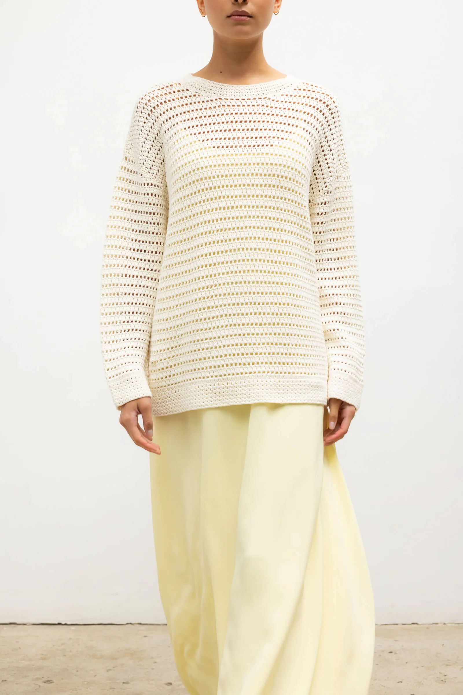 Lucy Oversized Crew sold by Leset product image thumbnail 5