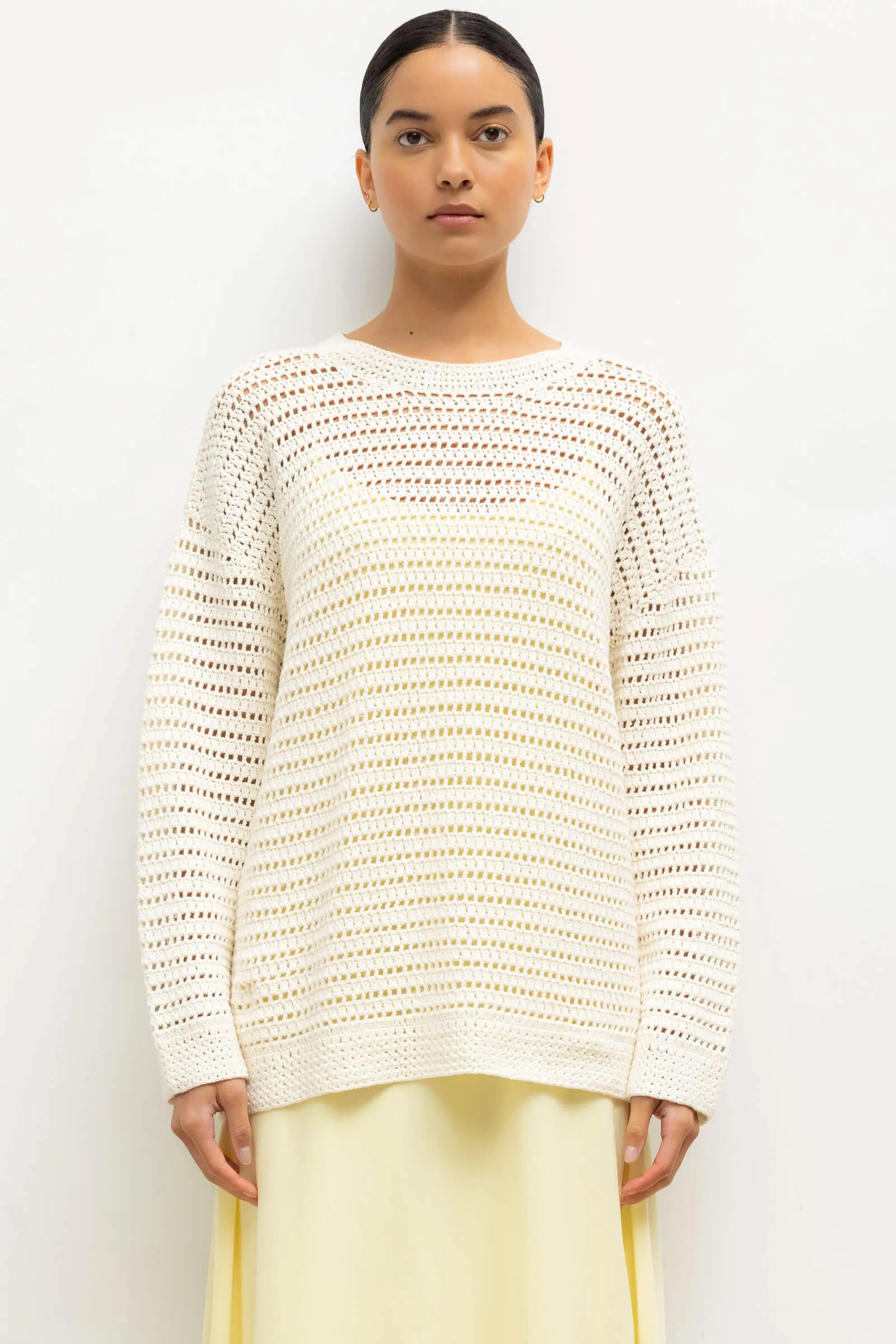 Lucy Oversized Crew sold by Leset