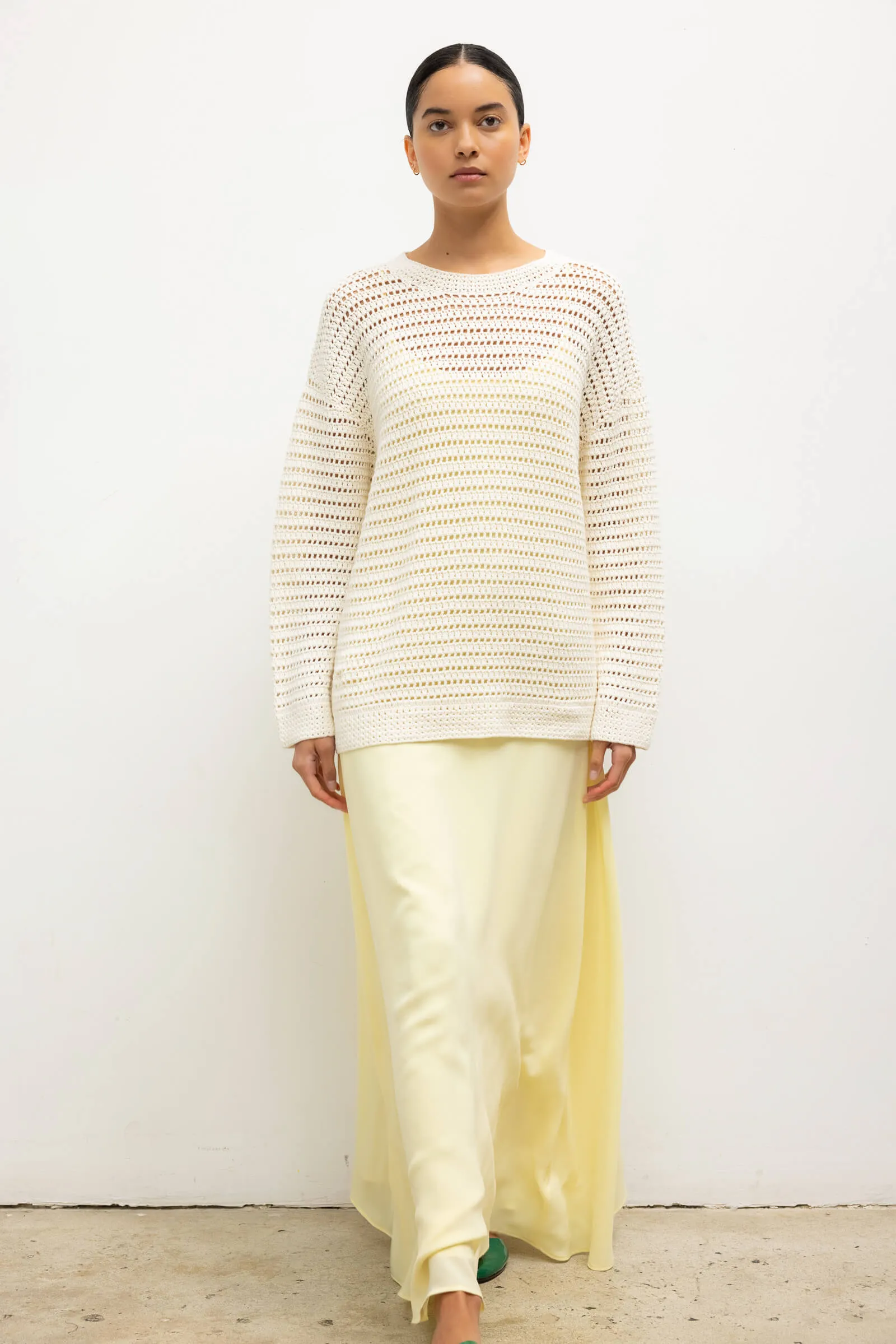 Lucy Oversized Crew sold by Leset product image thumbnail 4