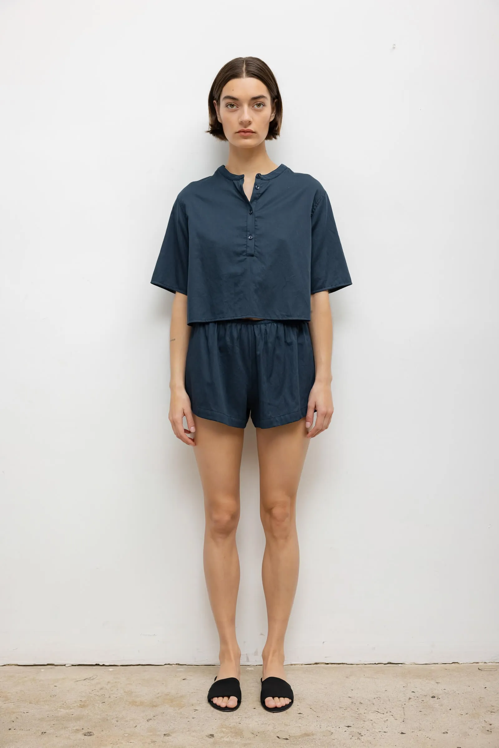 Yoko Short Sleeve Henley sold by Leset product image thumbnail 3