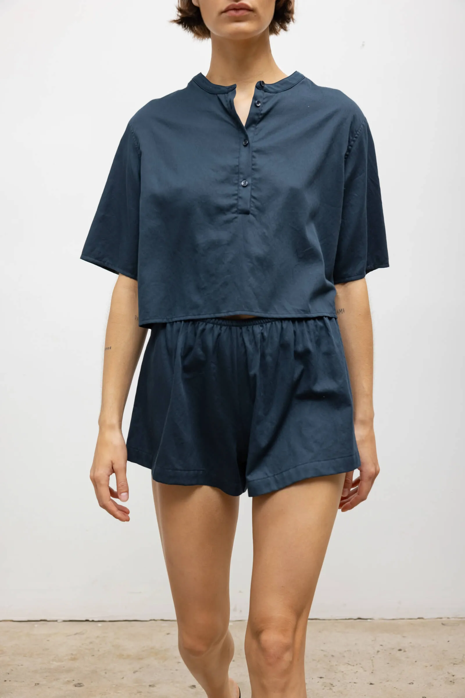 Yoko Short Sleeve Henley sold by Leset product image thumbnail 5