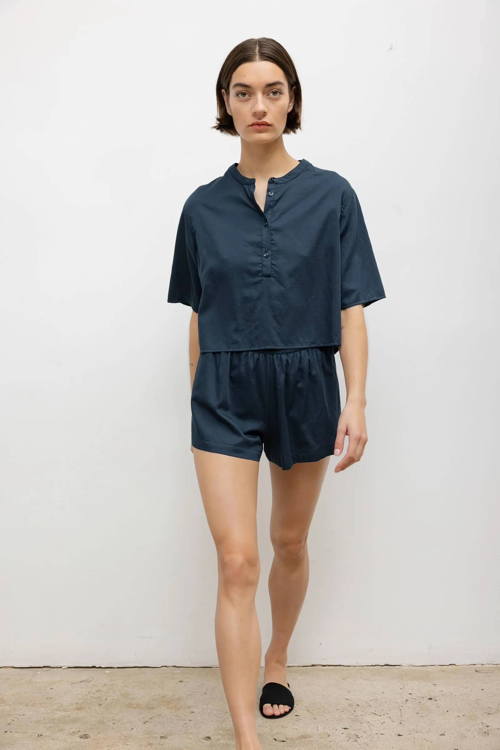 Yoko Short Sleeve Henley sold by Leset product image thumbnail 4