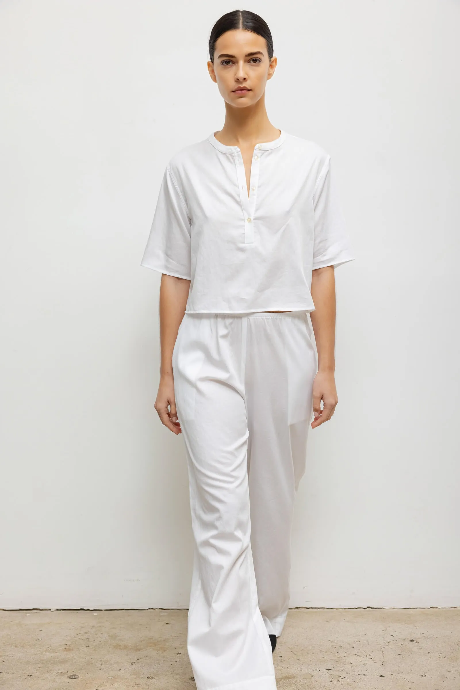 Yoko Short Sleeve Henley sold by Leset product image thumbnail 3