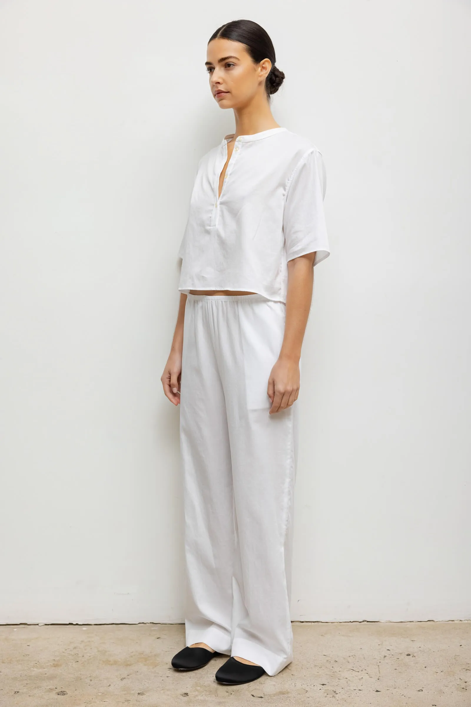 Yoko Short Sleeve Henley sold by Leset product image thumbnail 4