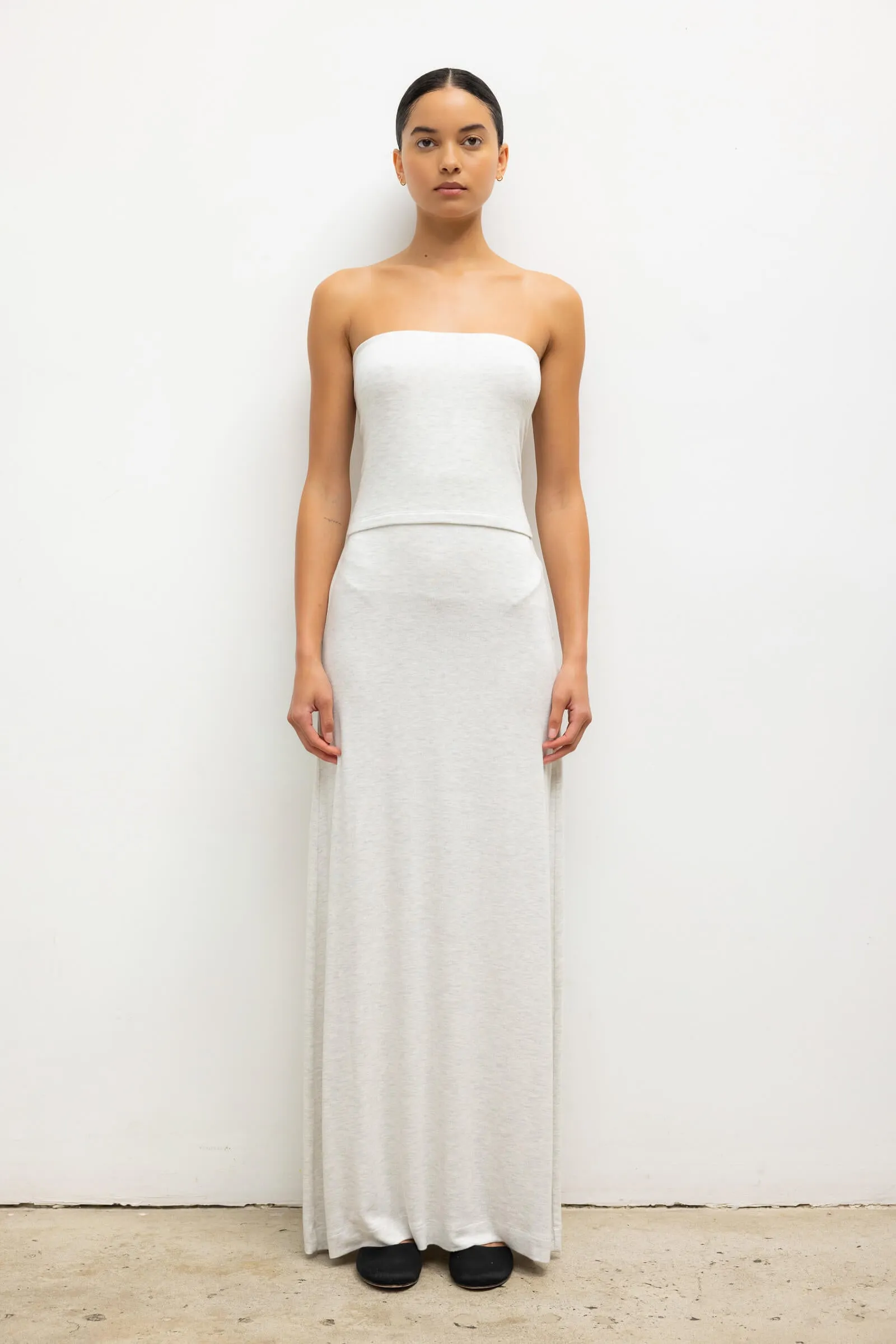 Lauren High Waist Maxi Skirt sold by Leset