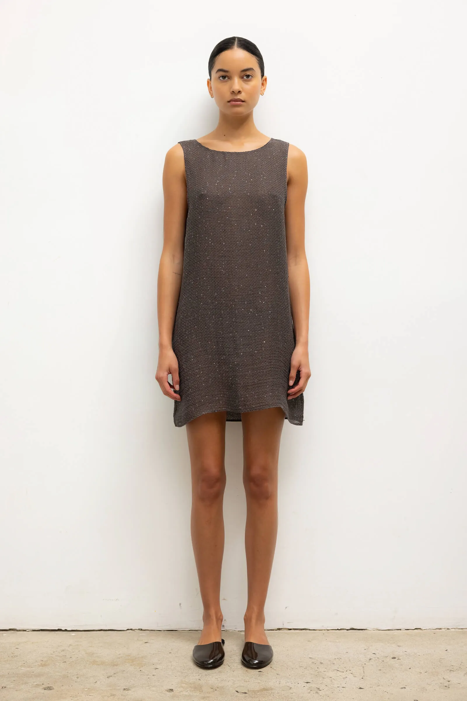 Stella Sleeveless Mini Dress sold by Leset