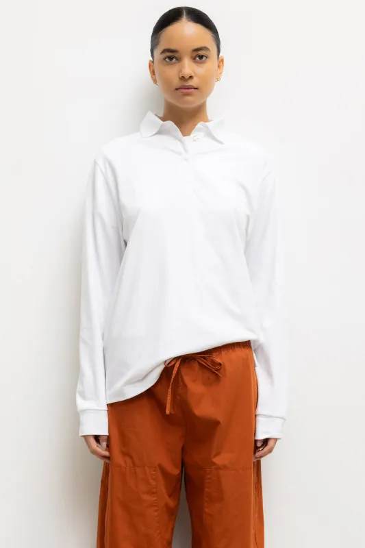 Margo Long Sleeve Polo made by Leset