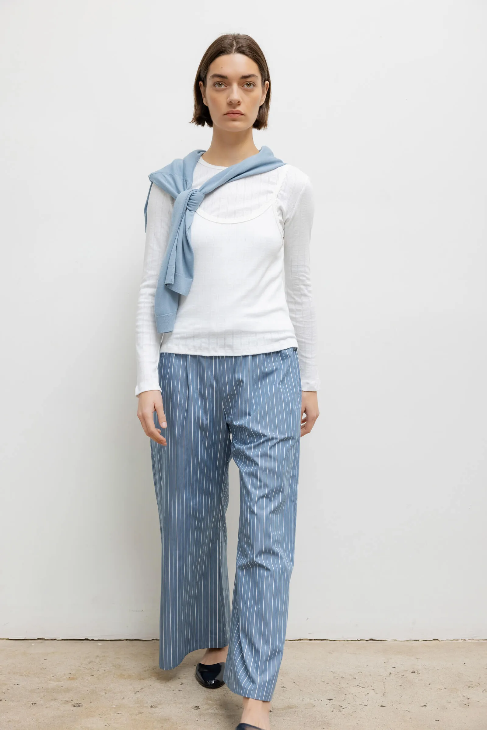 Pointelle Layered Long Sleeve sold by Leset product image thumbnail 3
