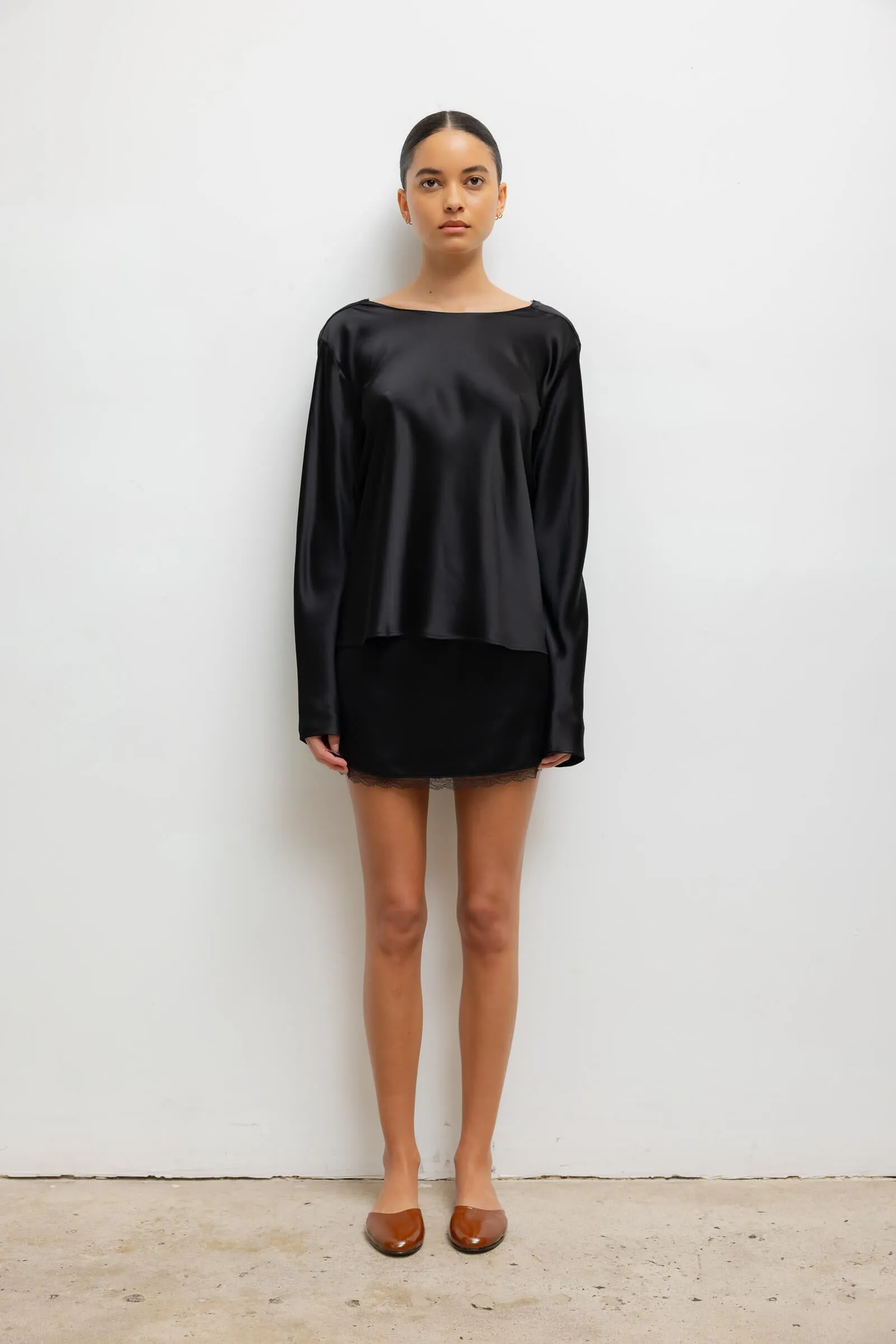 Barb Lace Mini Skirt sold by Leset