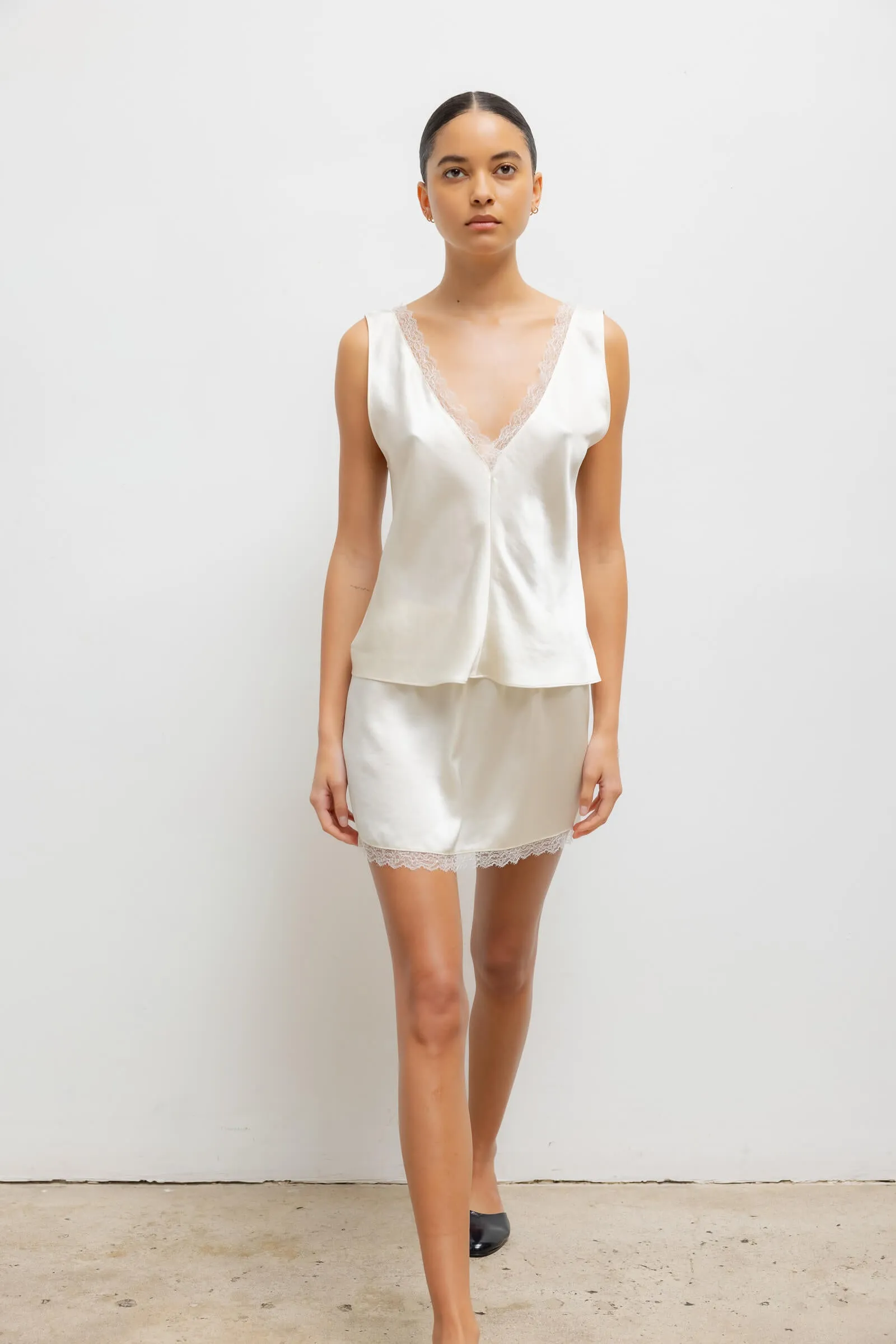 Barb Lace Mini Skirt sold by Leset product image thumbnail 3