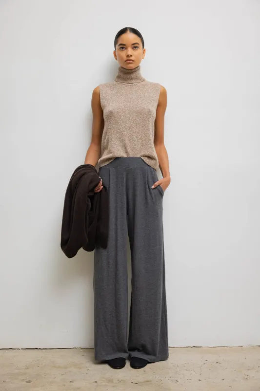 Lauren Pleated Pocket Pant sold by Leset