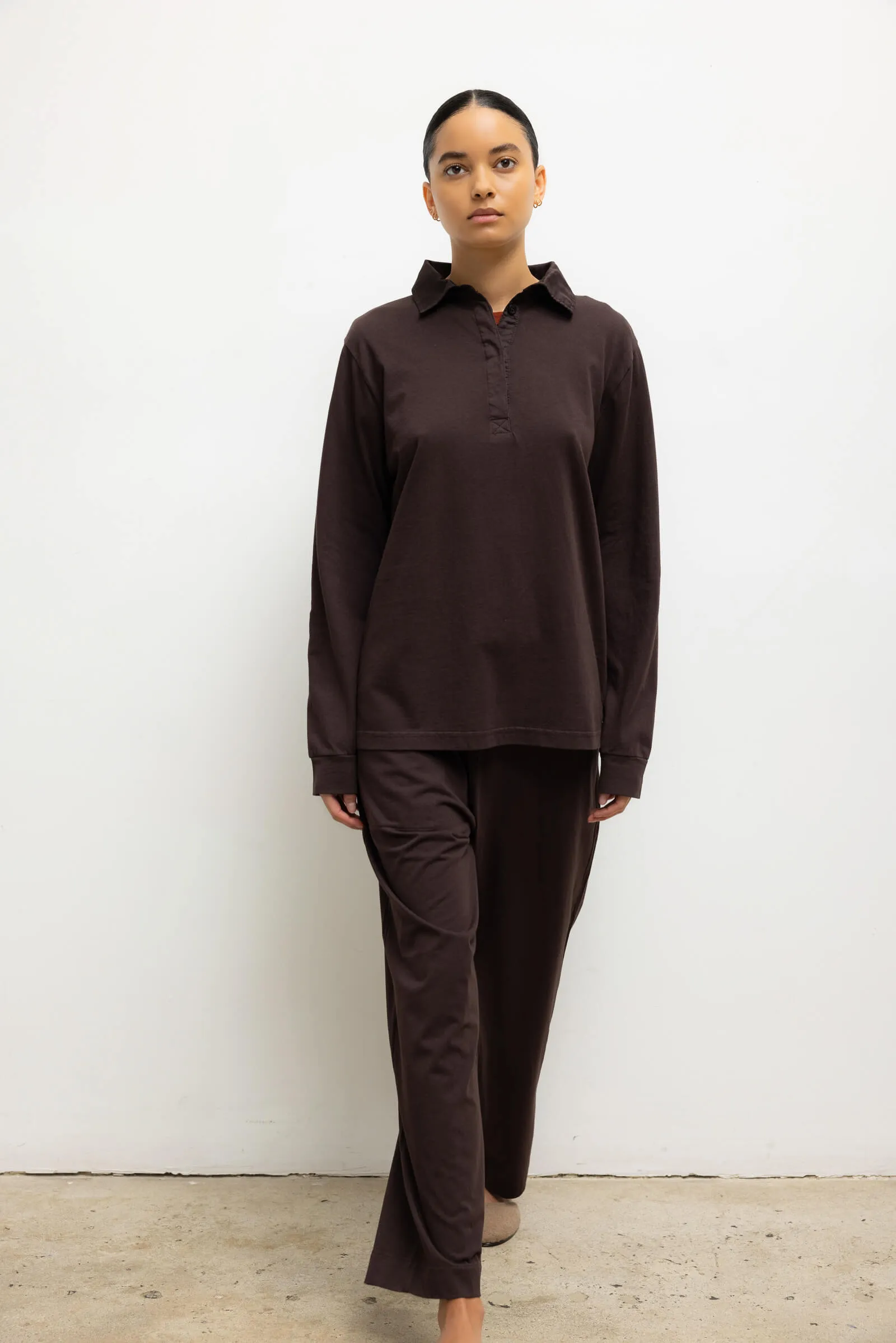 Margo Long Sleeve Polo sold by Leset product image thumbnail 3