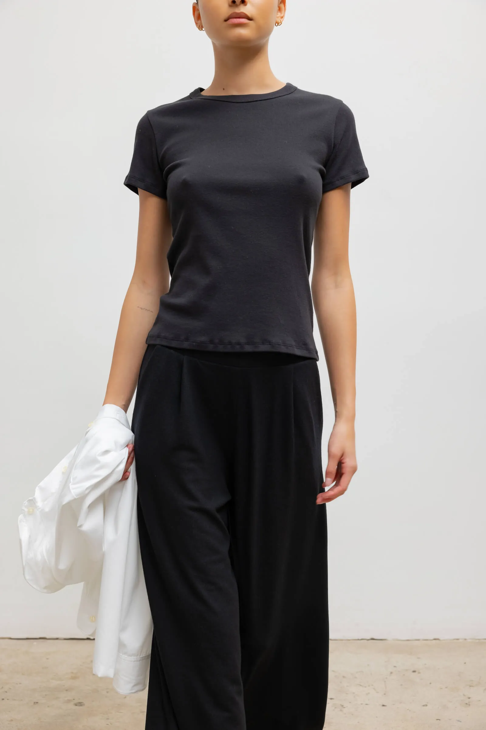 Lauren Crop Pleated Pocket Pant sold by Leset product image thumbnail 4