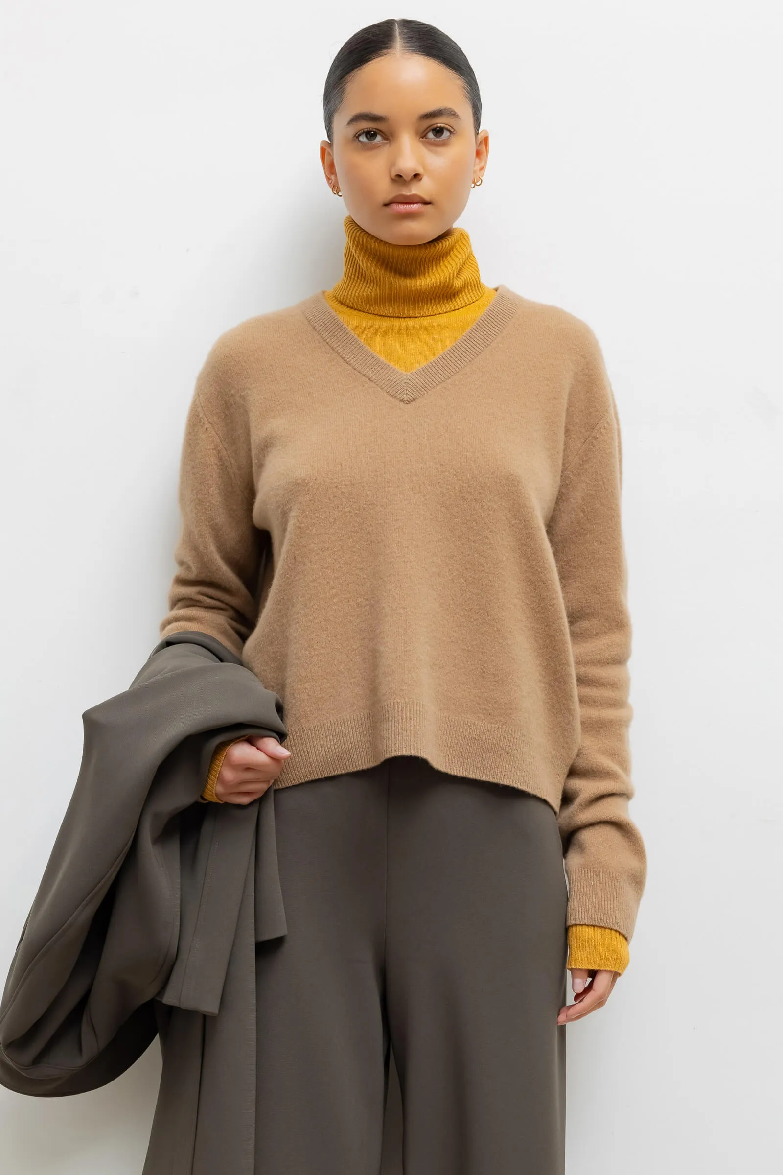 Jesse V Neck Pullover sold by Leset
