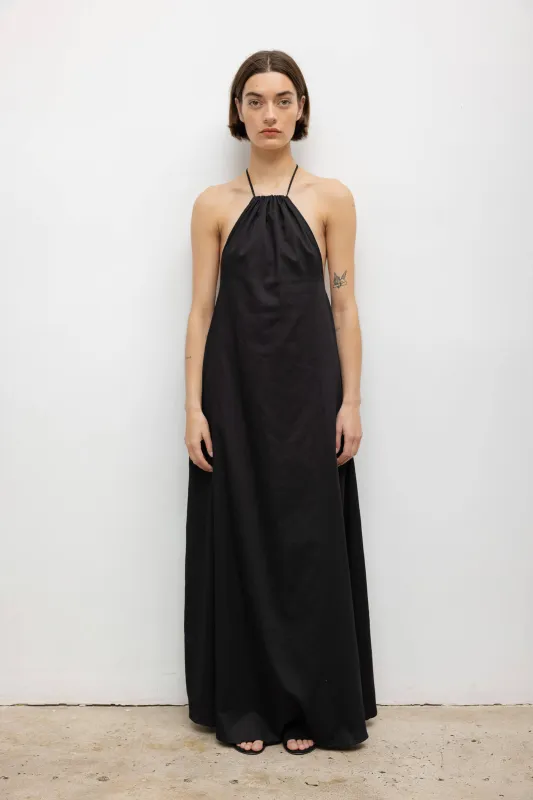 Yoko Halter Maxi Dress sold by Leset