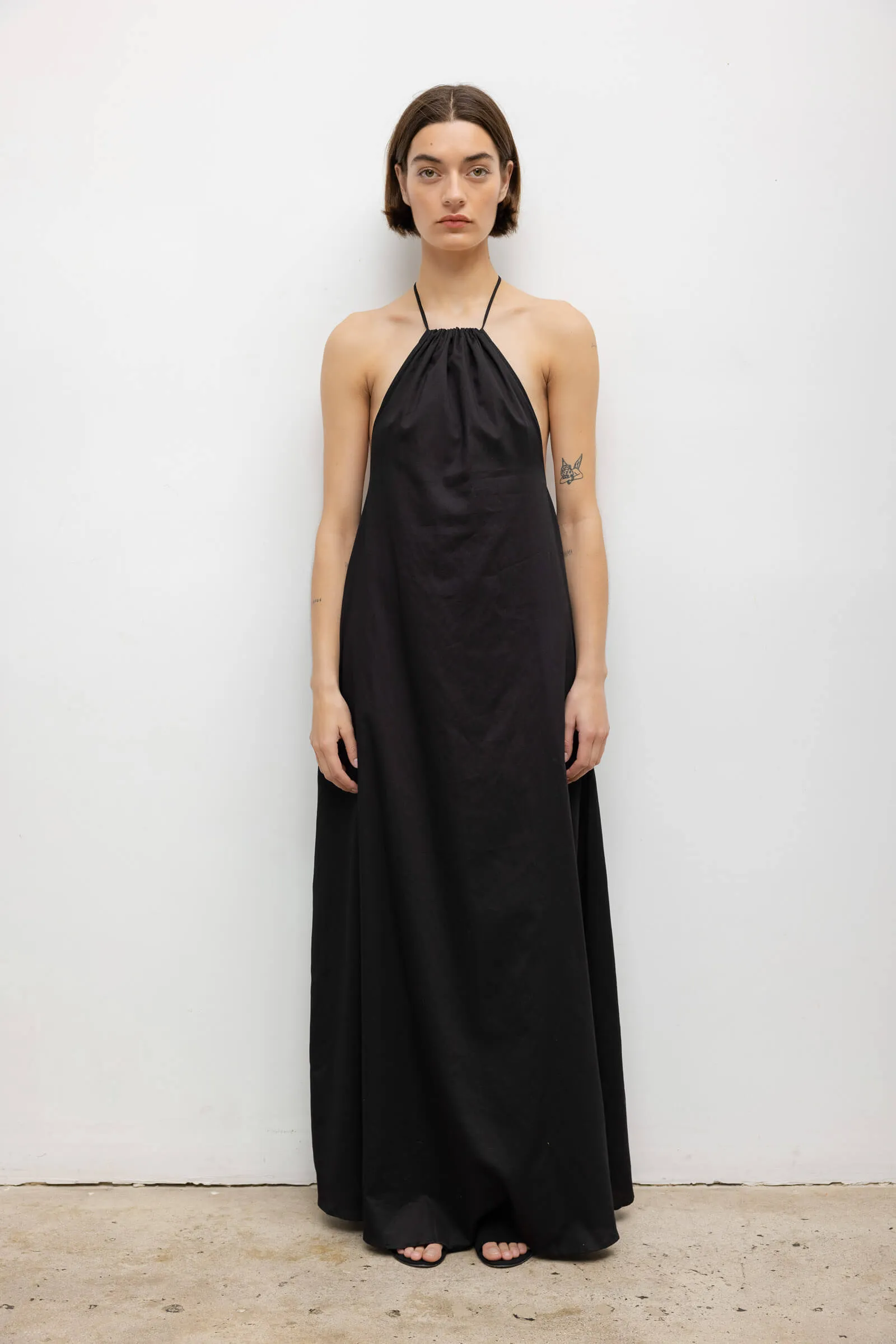 Yoko Halter Maxi Dress sold by Leset