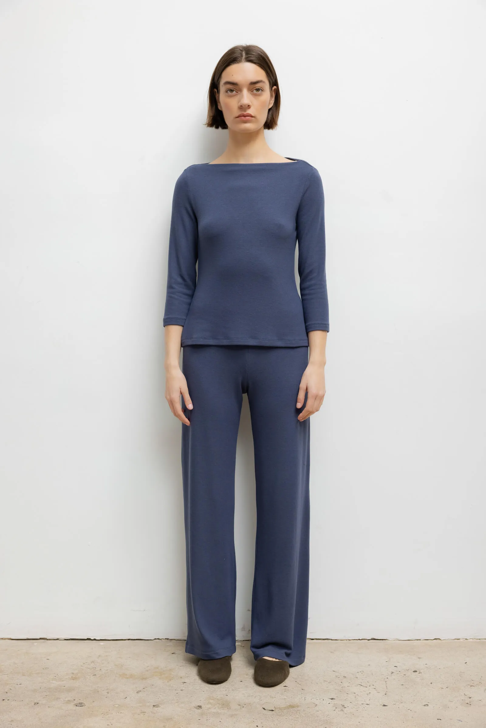 Lauren Wide Leg Pant sold by Leset